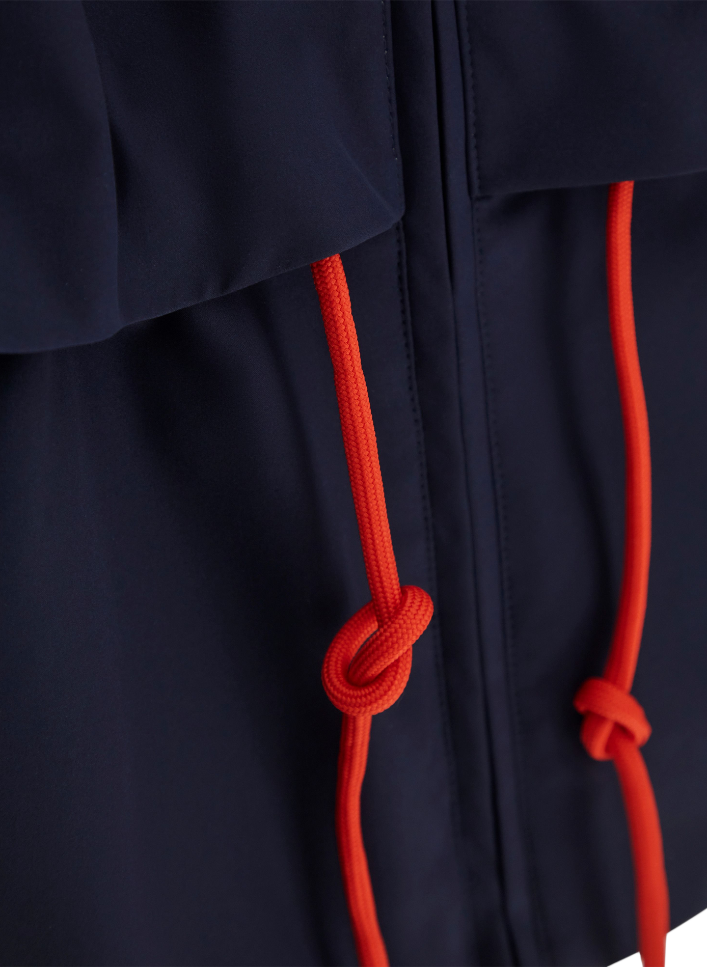 Parka with high collar and removable hood GUESS Blue