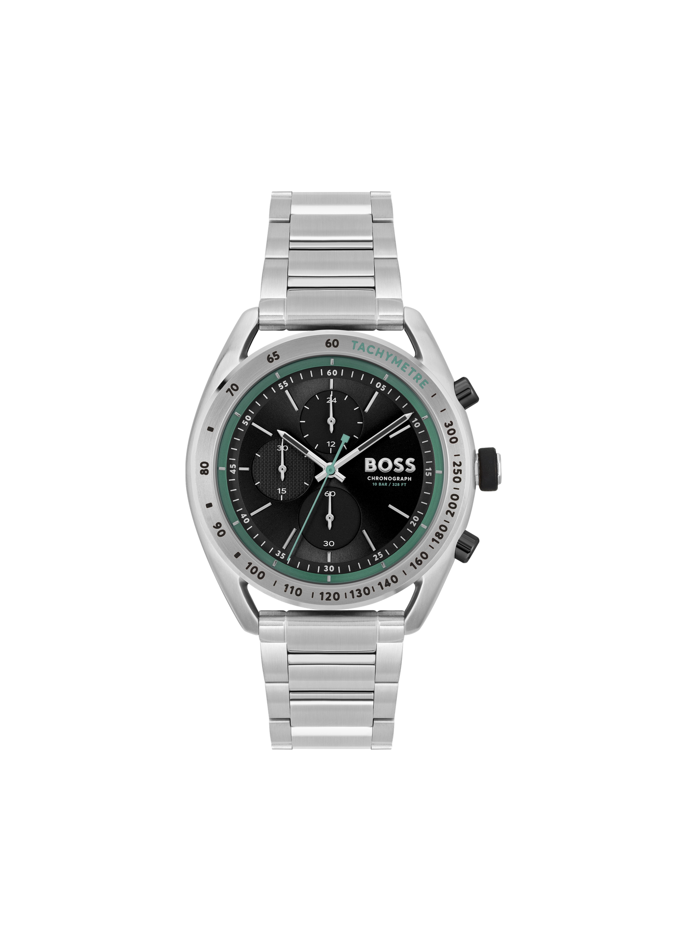 Quartz watch Center Court in stainless steel BOSS Black