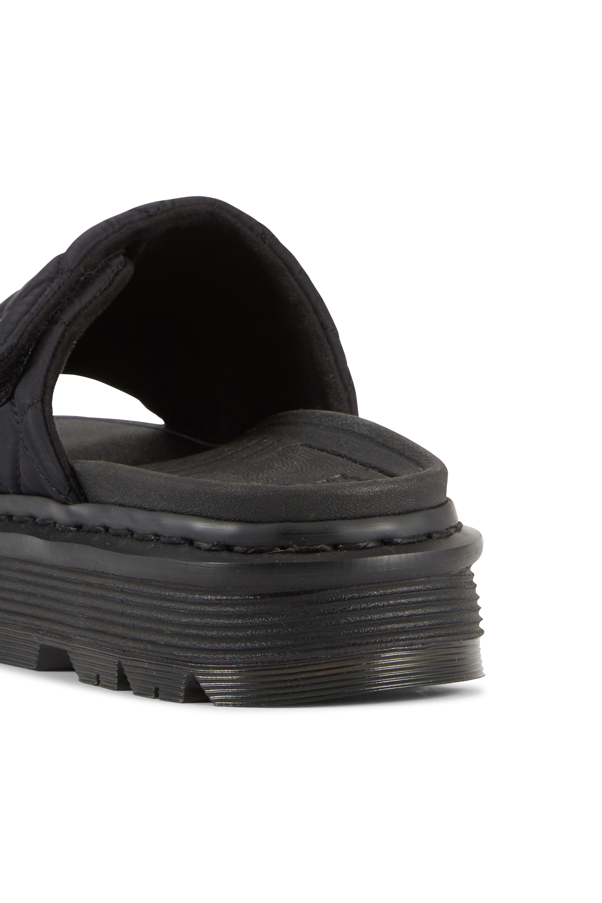 Sandales compensées zebzag DR. MARTENS Noir
