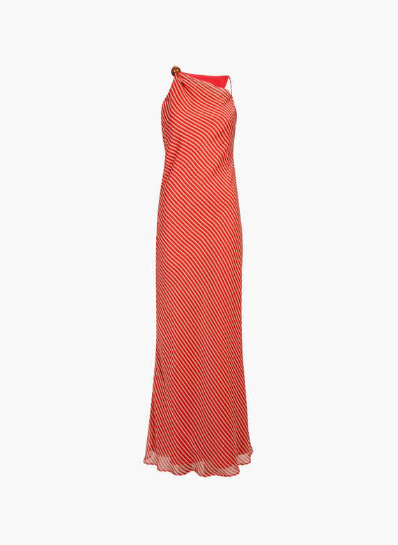 topshop orange midi dress TOPSHOP Midi dress | Medium Orange