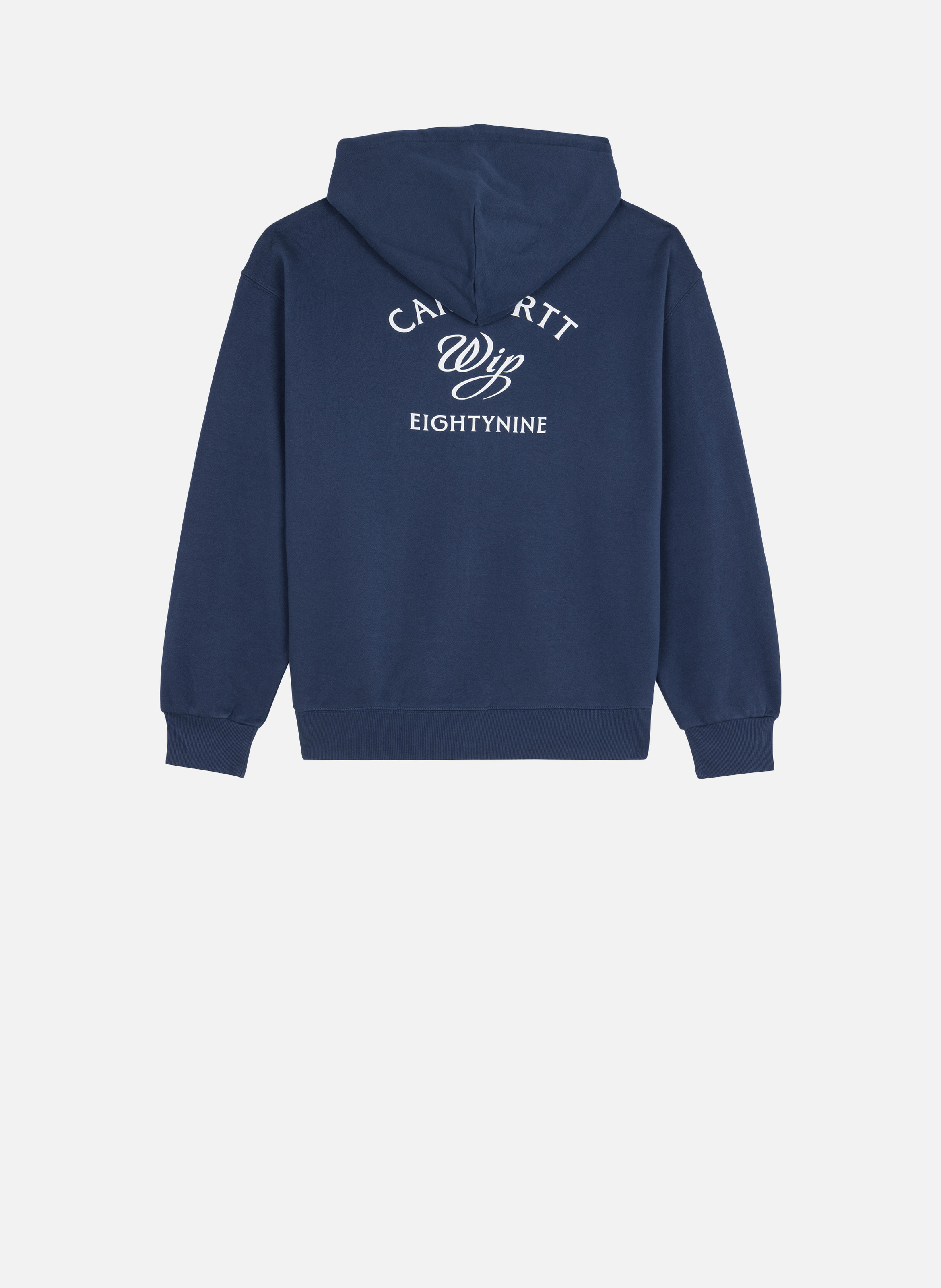Hoodie zippé hooded eightynine sweat jacket CARHARTT WIP Bleu