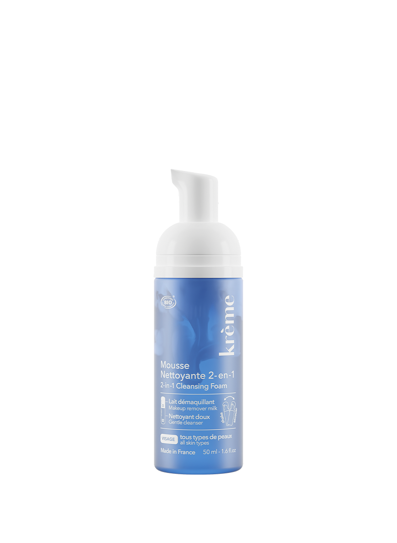 Mousse Nettoyante 2-en-1 KREME No color
