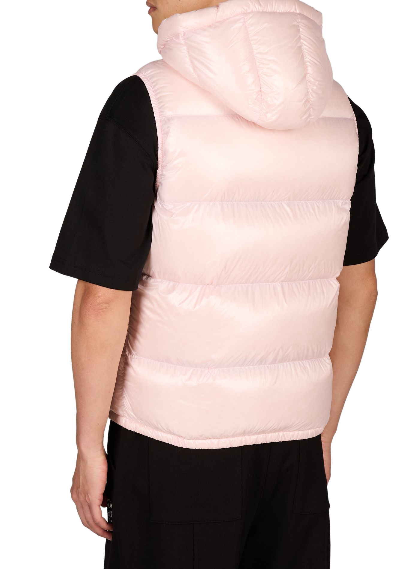 Sleeveless down jacket | Pink GERTRUDE Men