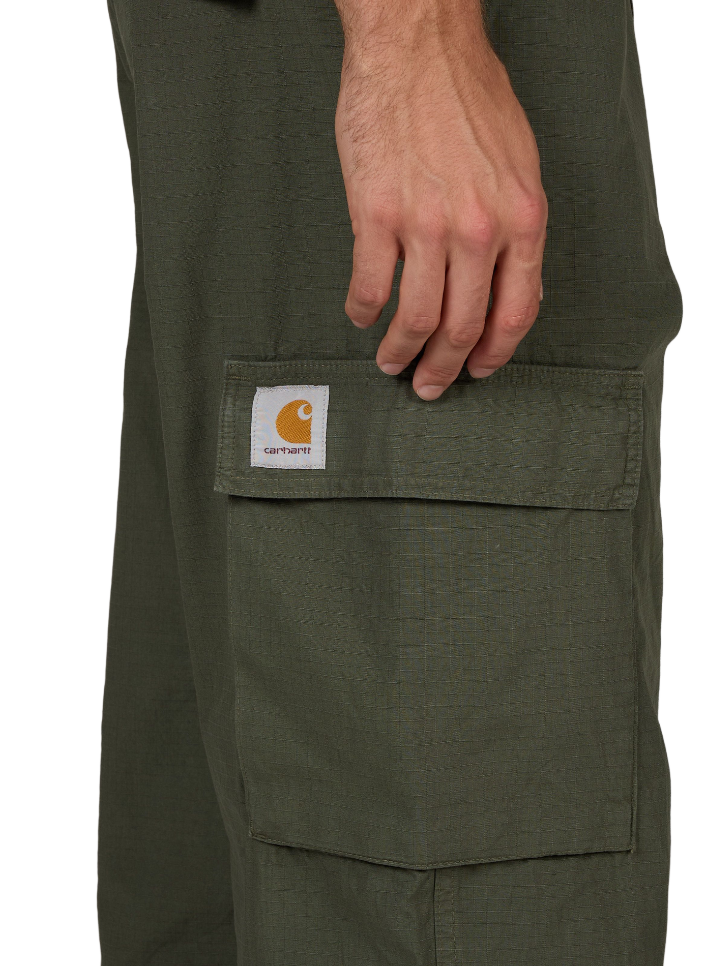 Pantalon cargo Kade en coton CARHARTT WIP Vert