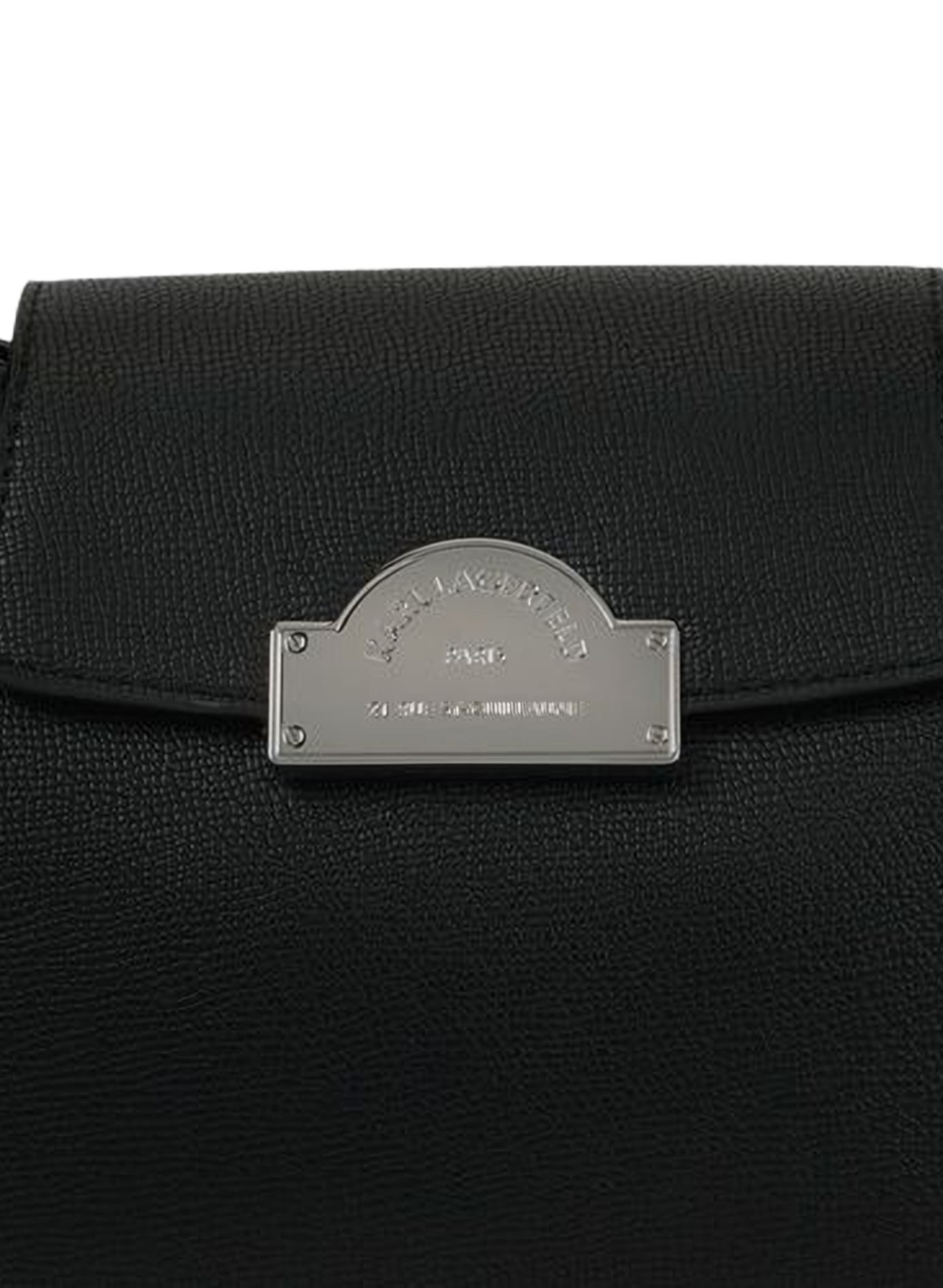 Schultertasche K/RSG Metal KARL LAGERFELD Schwarz