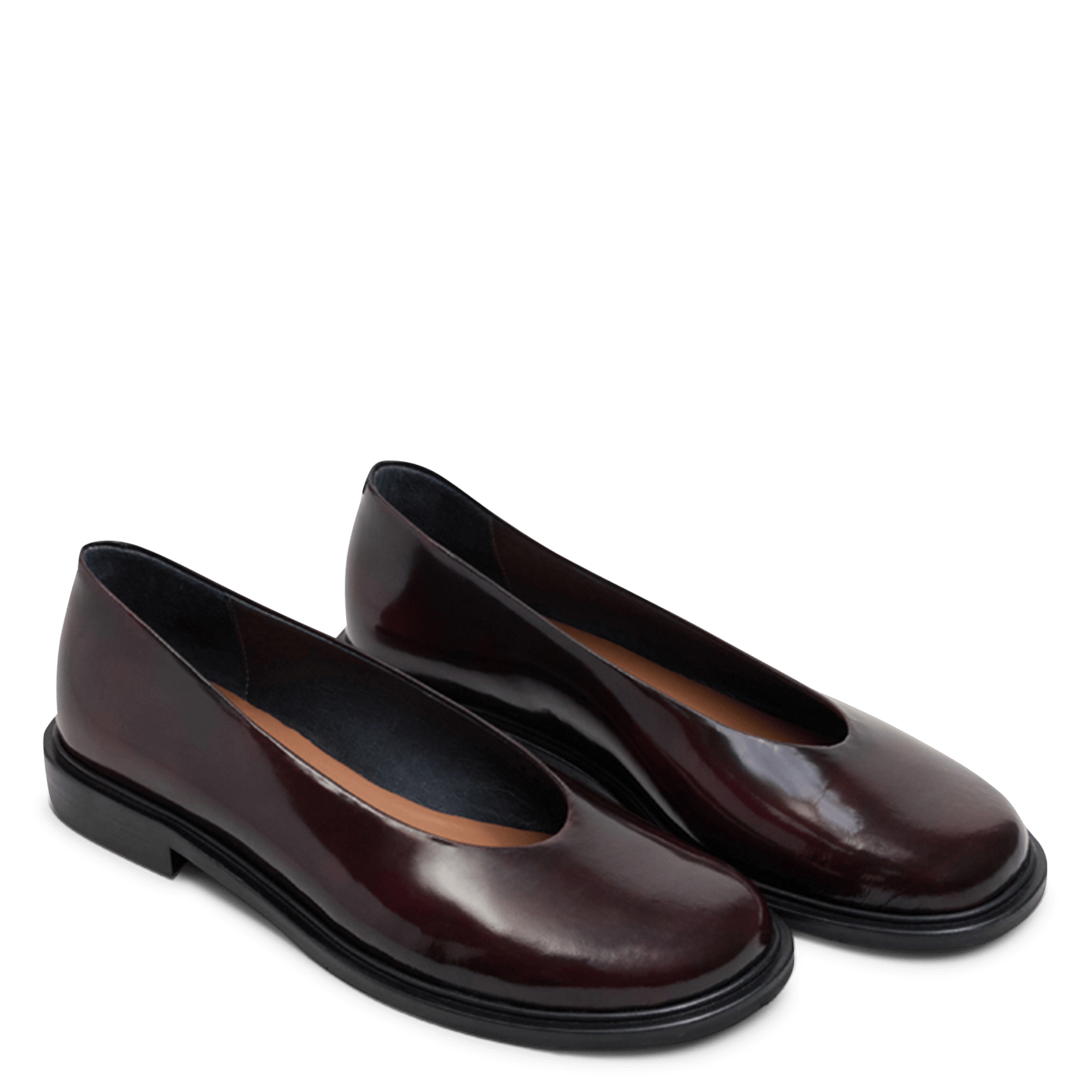 Ballerines en cuir daurelia JONAK Rouge