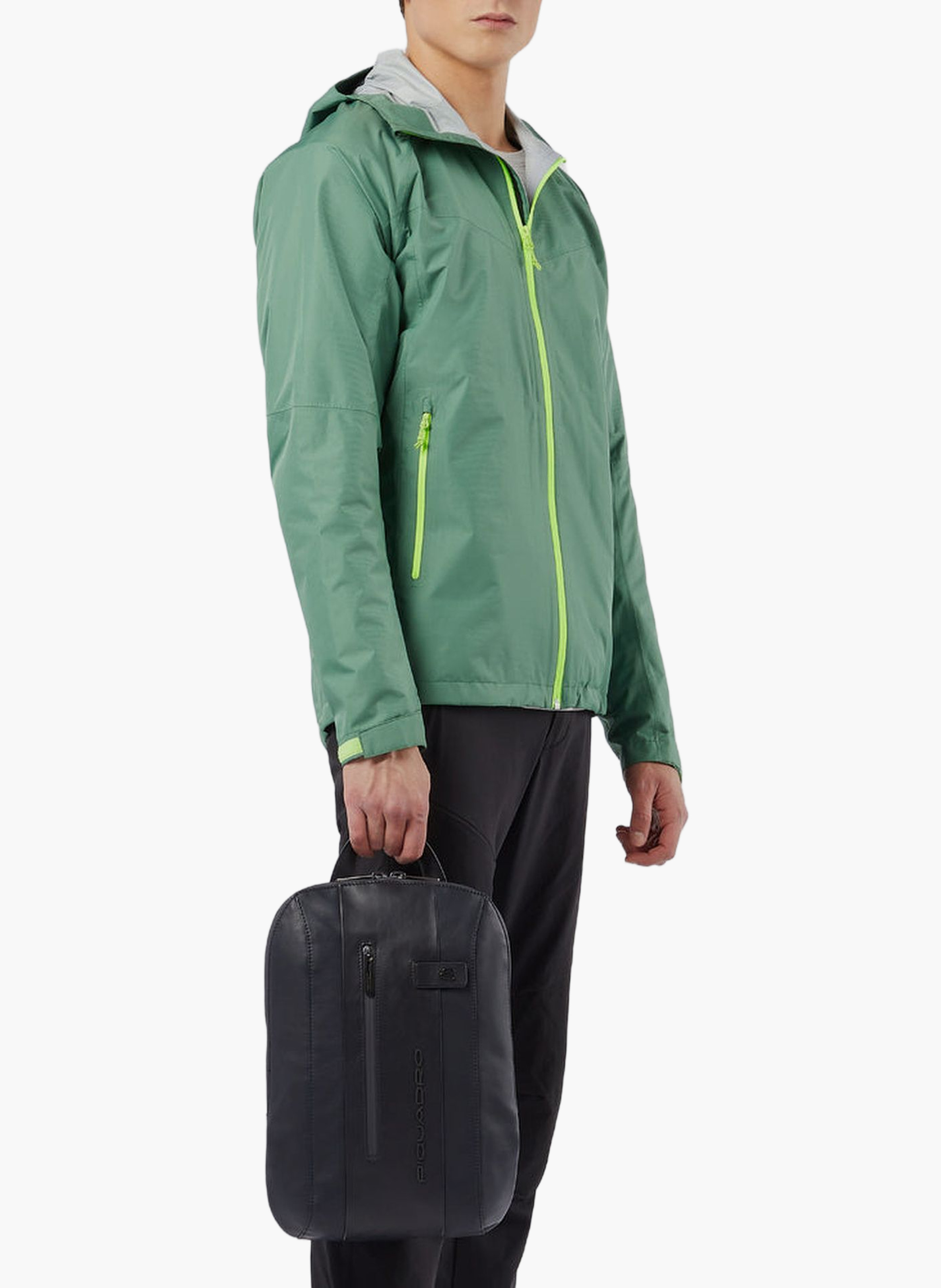 Sac à dos pour ordinateur 14", petit fomat PIQUADRO Gris