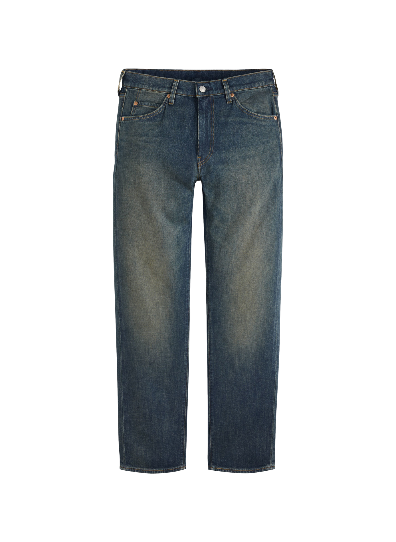 Straight-cut cotton-blend jeans LEVI'S Blue