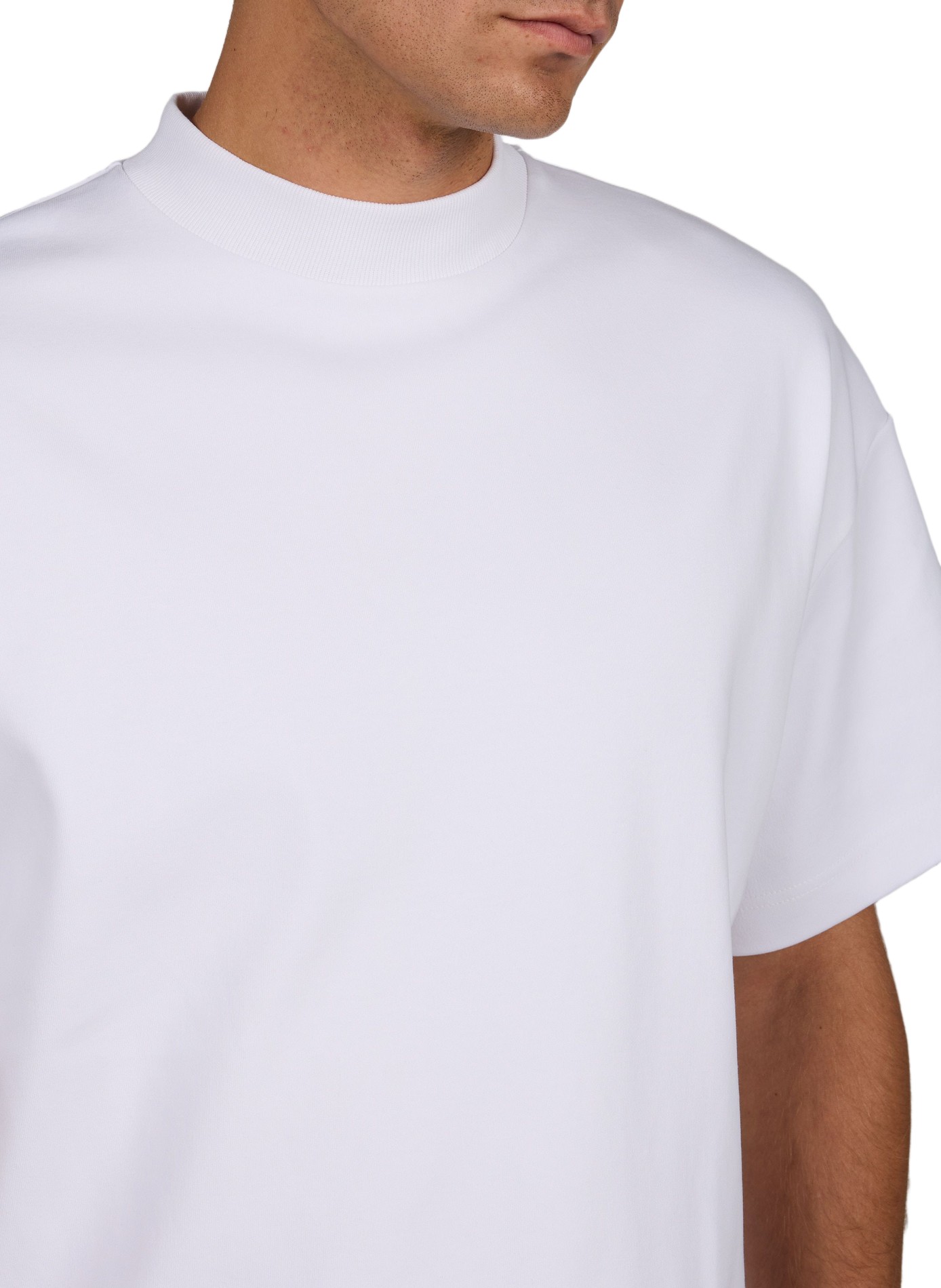 Loose cotton T-shirt SEVENTH White