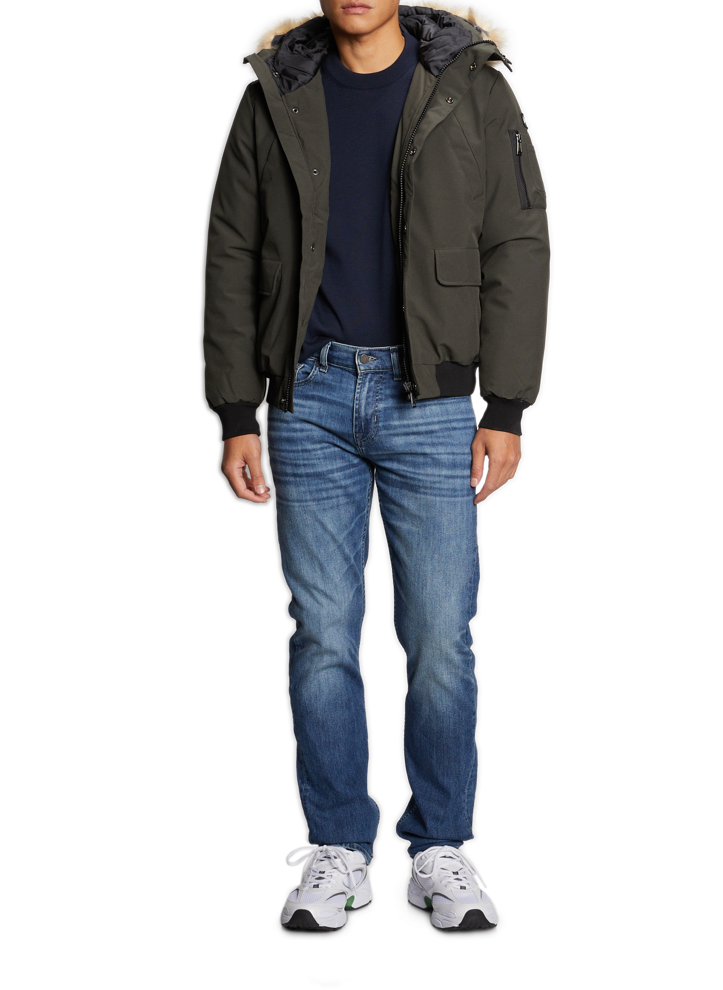 Keyburn Mantel SCHOTT Khaki