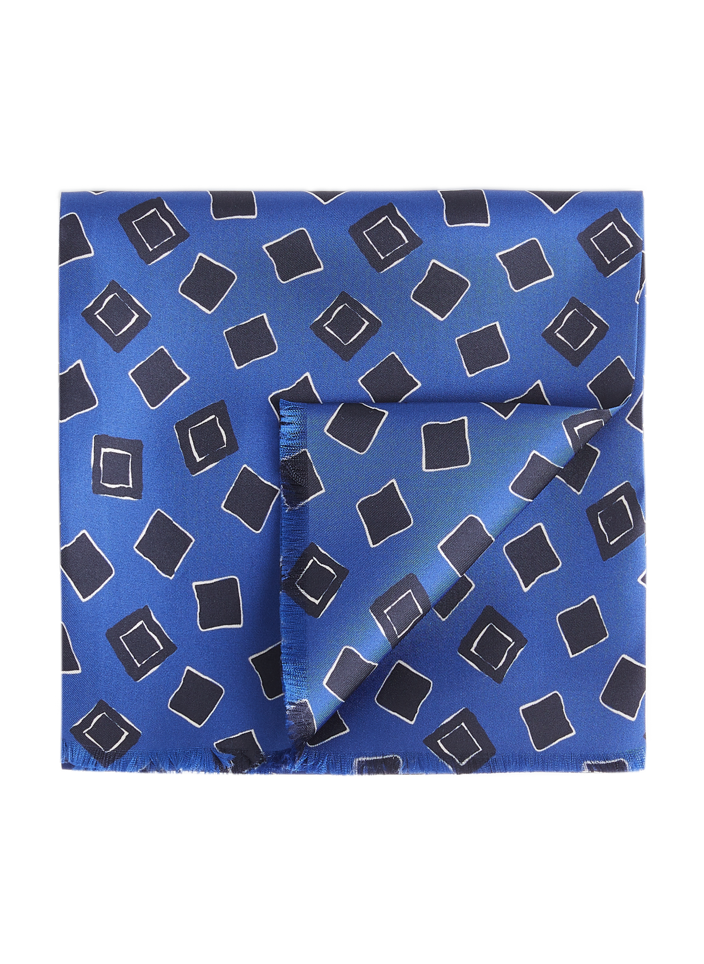 Foulard à imprimé en soie