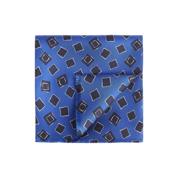 Foulard à imprimé en soie