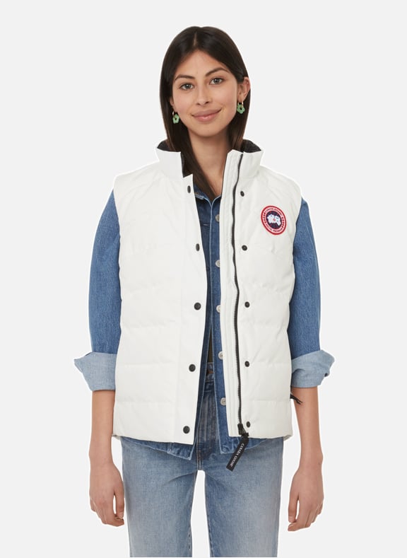 White canada goose body top warmer
