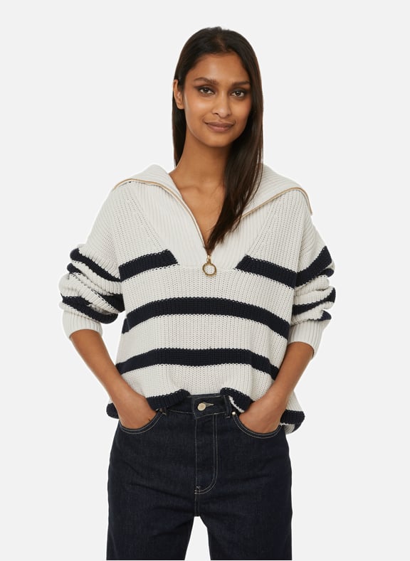 Tommy hilfiger white jumper womens Clearance