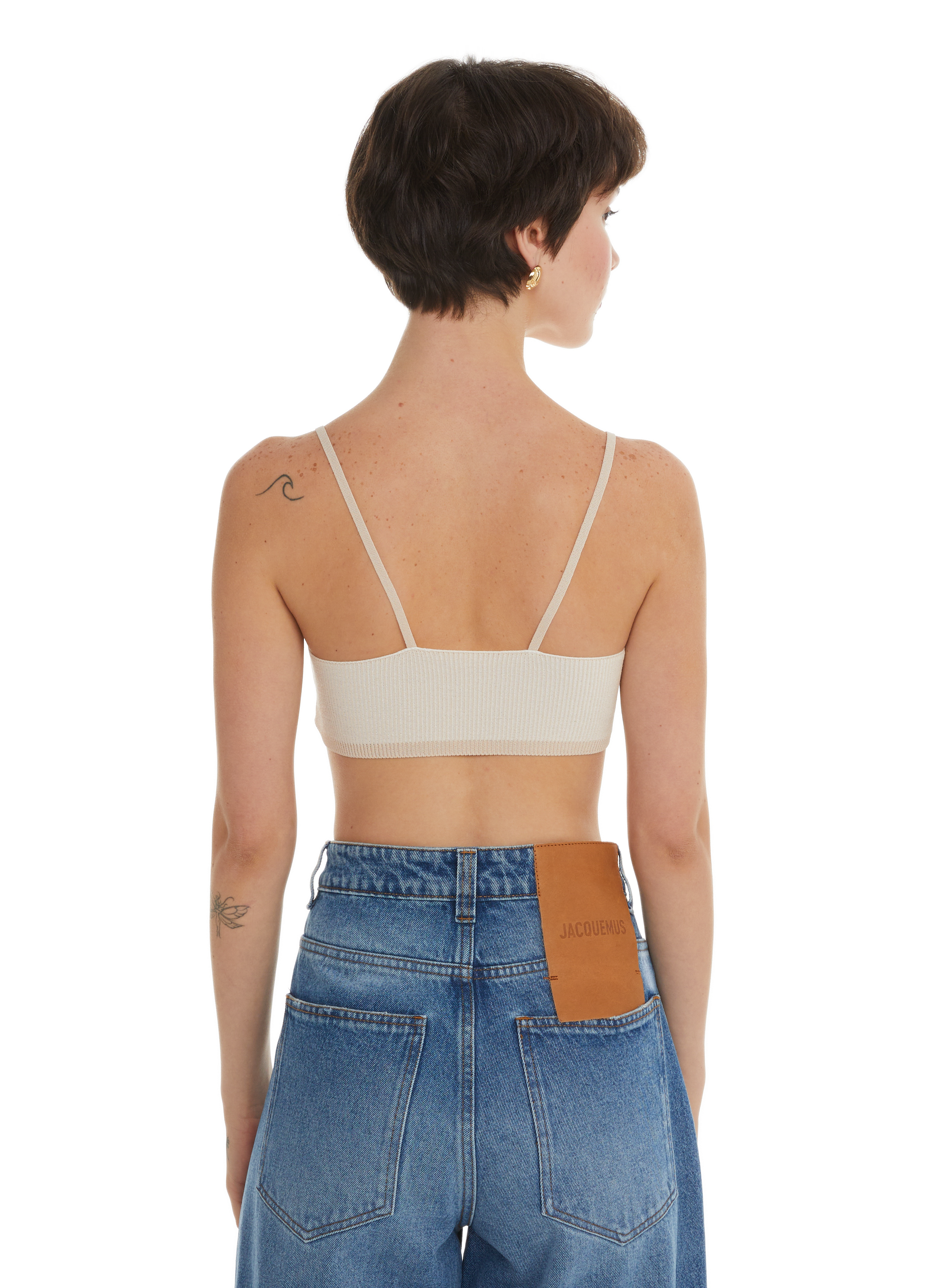 Le bandeau Pralu  JACQUEMUS Beige