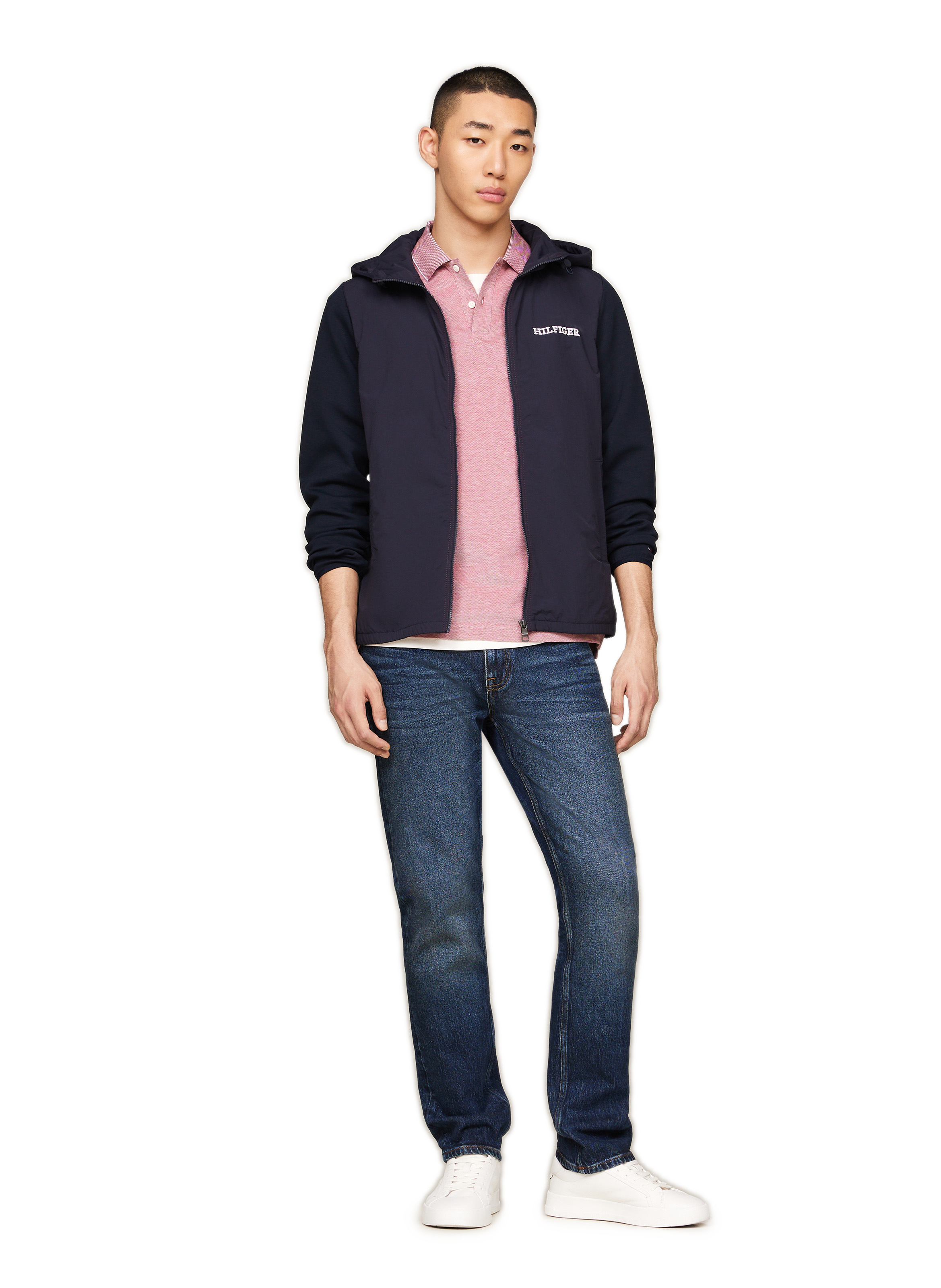 Hooded Jacket TOMMY HILFIGER Blue