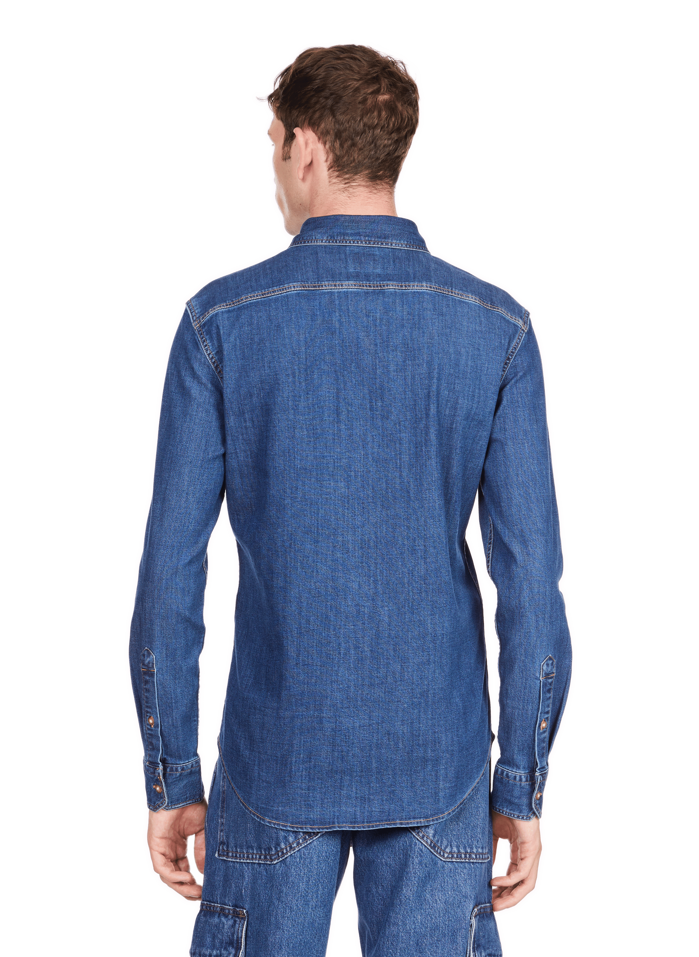 Bleached denim Shirt LEVI&#039;S Blue