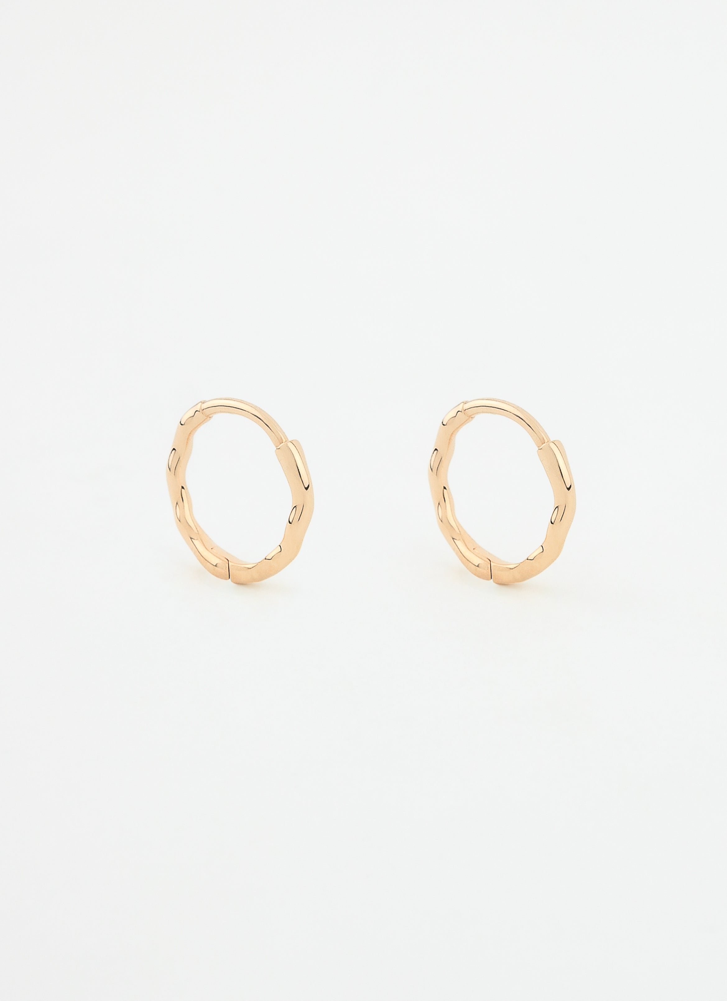 Créoles coral onde plaqué or ANNA SOTTILOTTA Doré