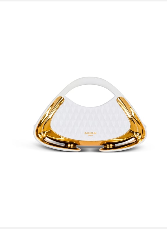 Sac jolie madame medium matelassé Blanc by BALMAIN BALMAIN Sac jolie madame medium matelassé Blanc