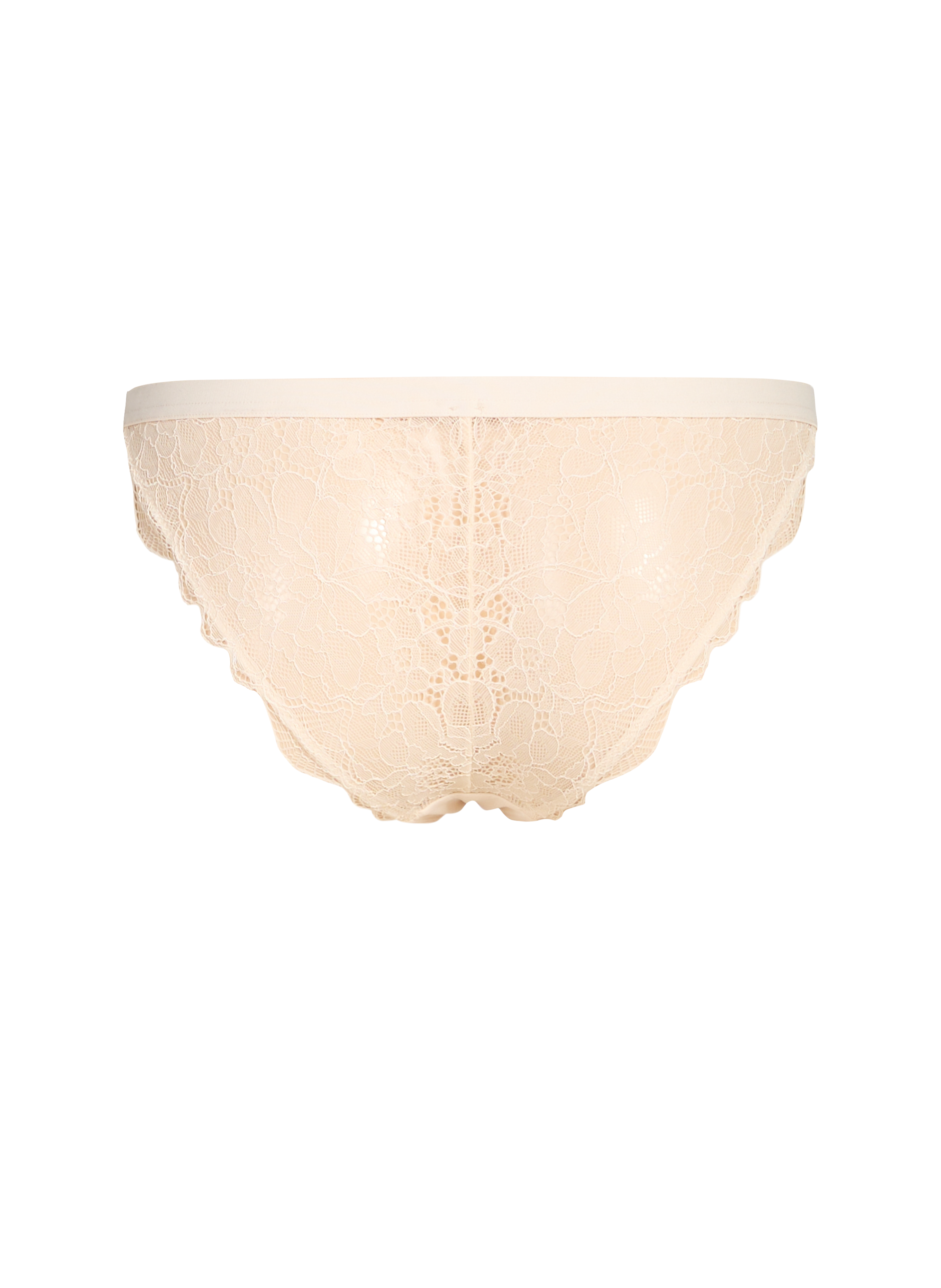 Culotte échancrée en dentelle LOVE STORIES Blanc