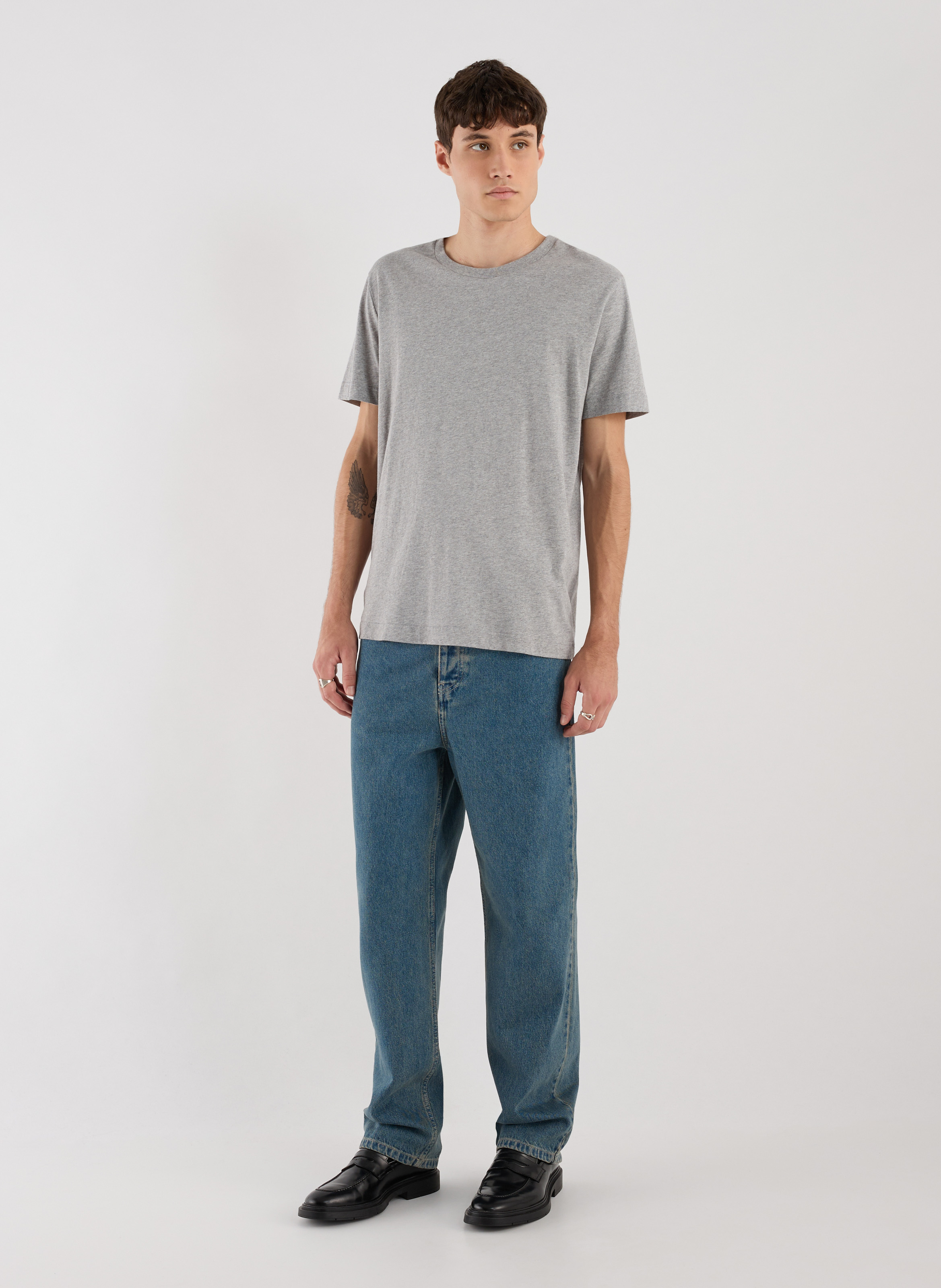 Round-neck T-shirt SAISON 1865 Grey