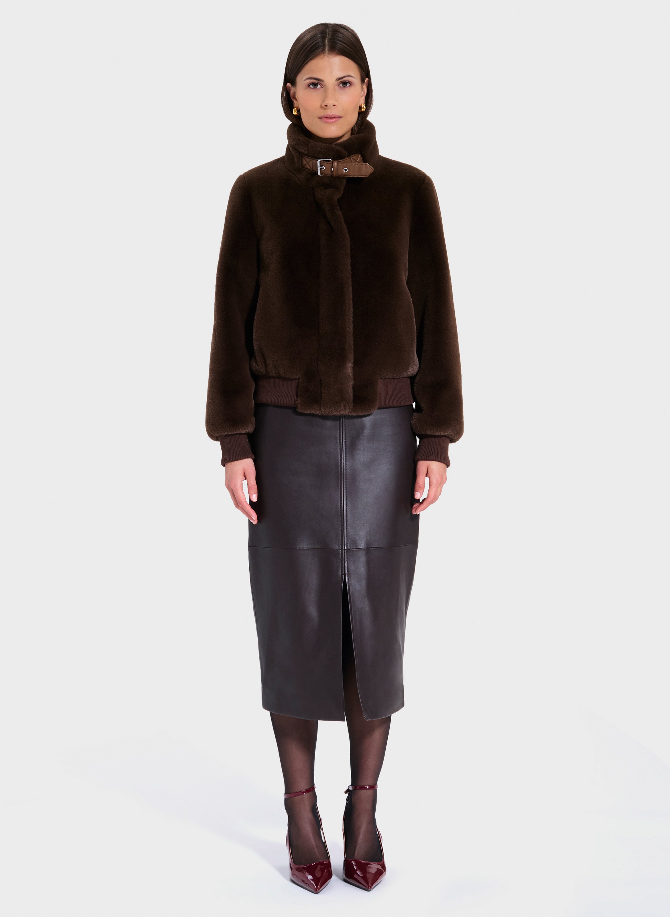 Veste   valou ZAPA Marron