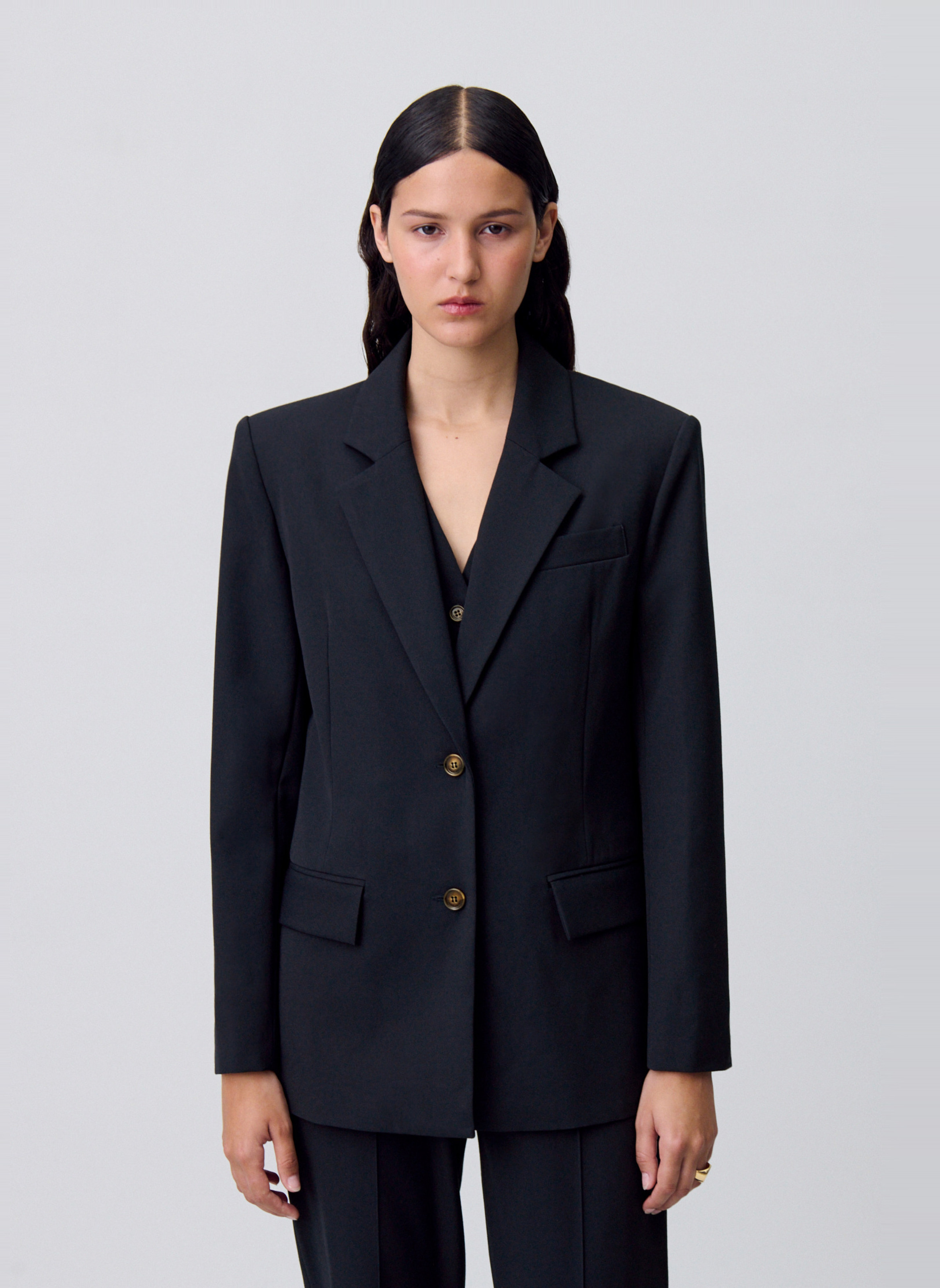 Veste de tailleur CLAUDIE PIERLOT Bleu