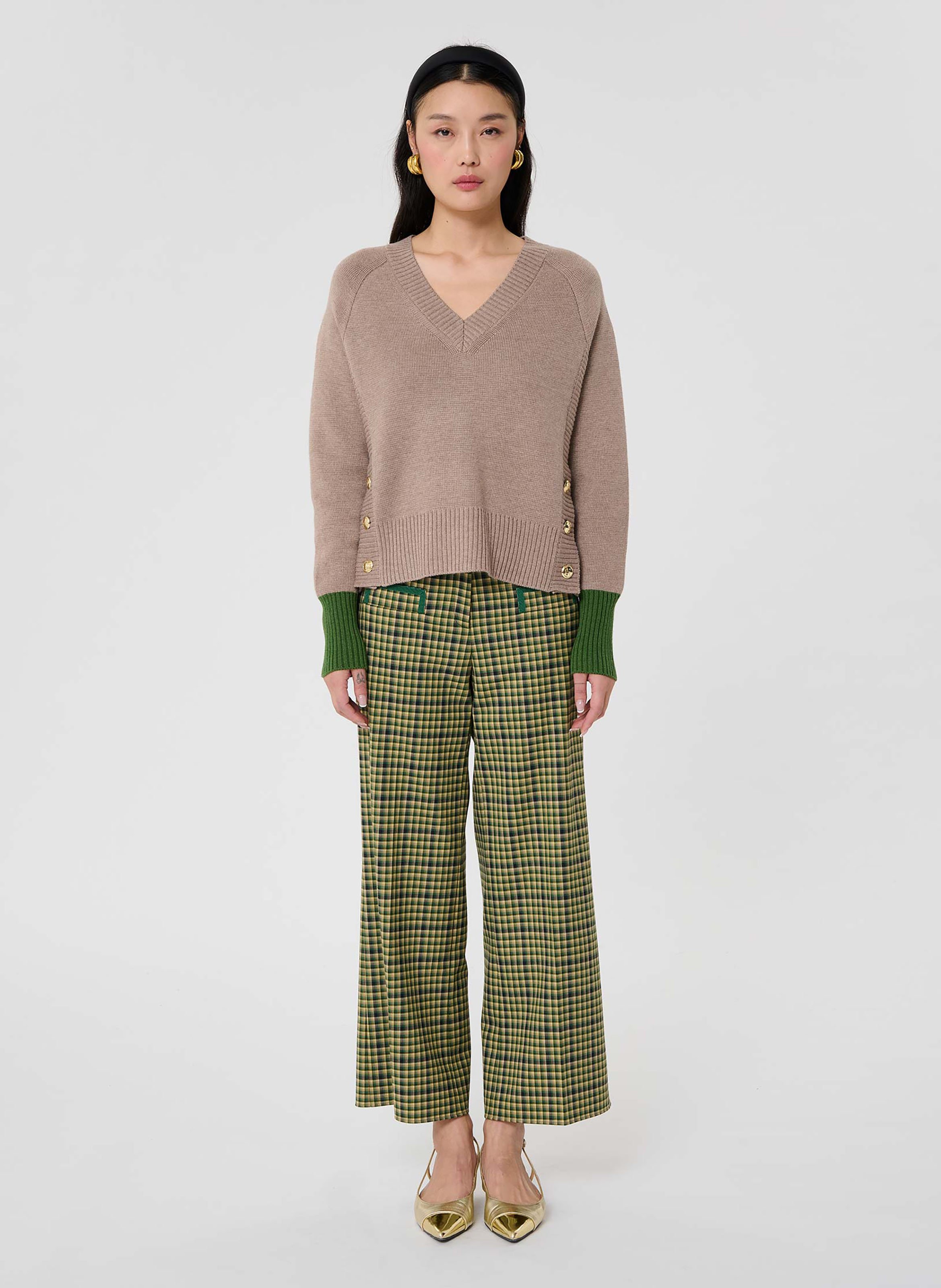 Pull promesse TARA JARMON Marron