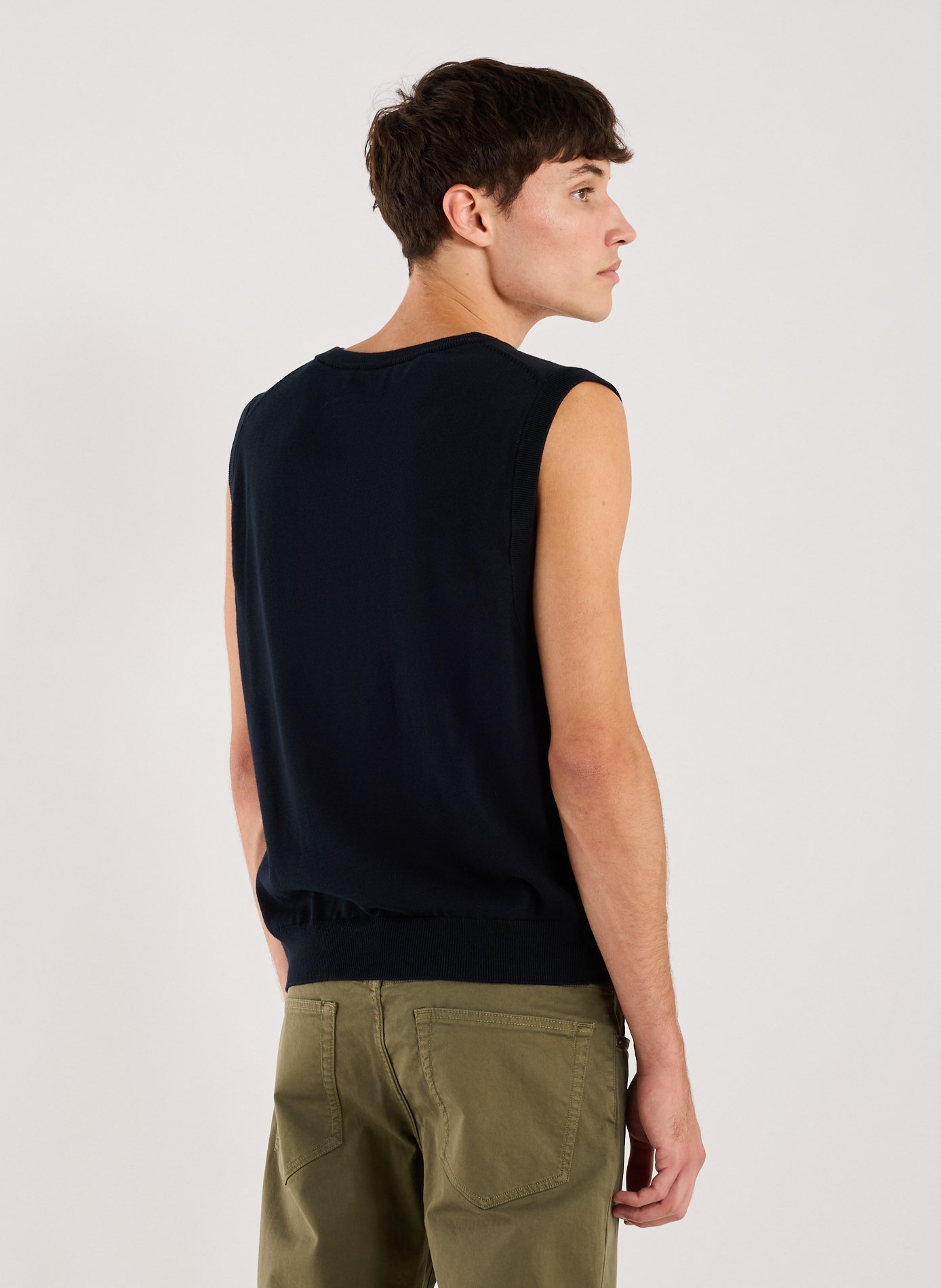 Pull sans manches GANT Bleu