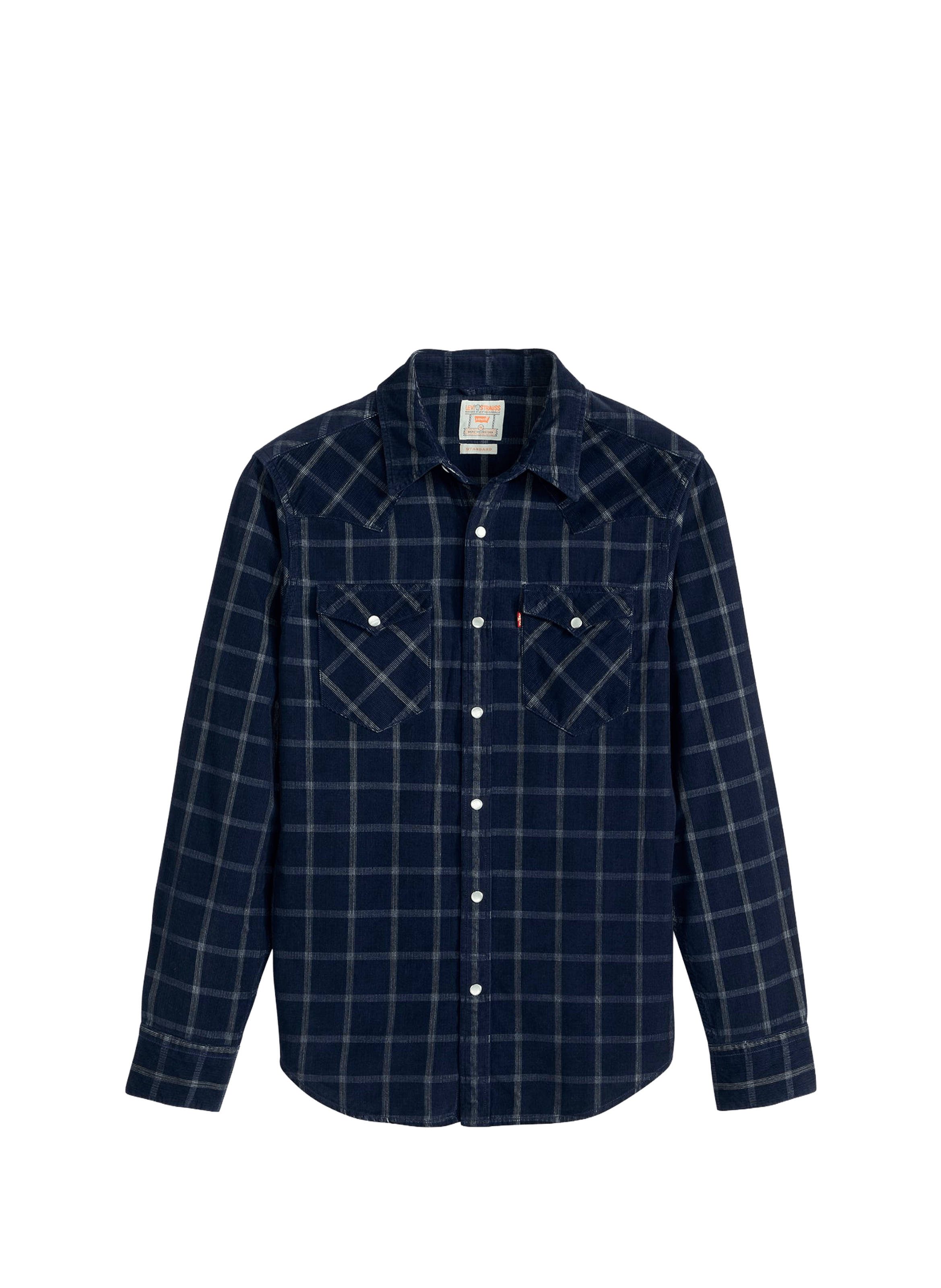 Chemise en velours côtelé LEVI&#039;S Bleu