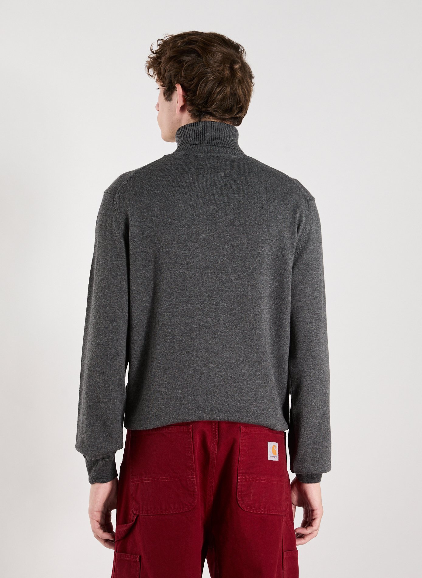 Turtleneck jumper GANT Grey