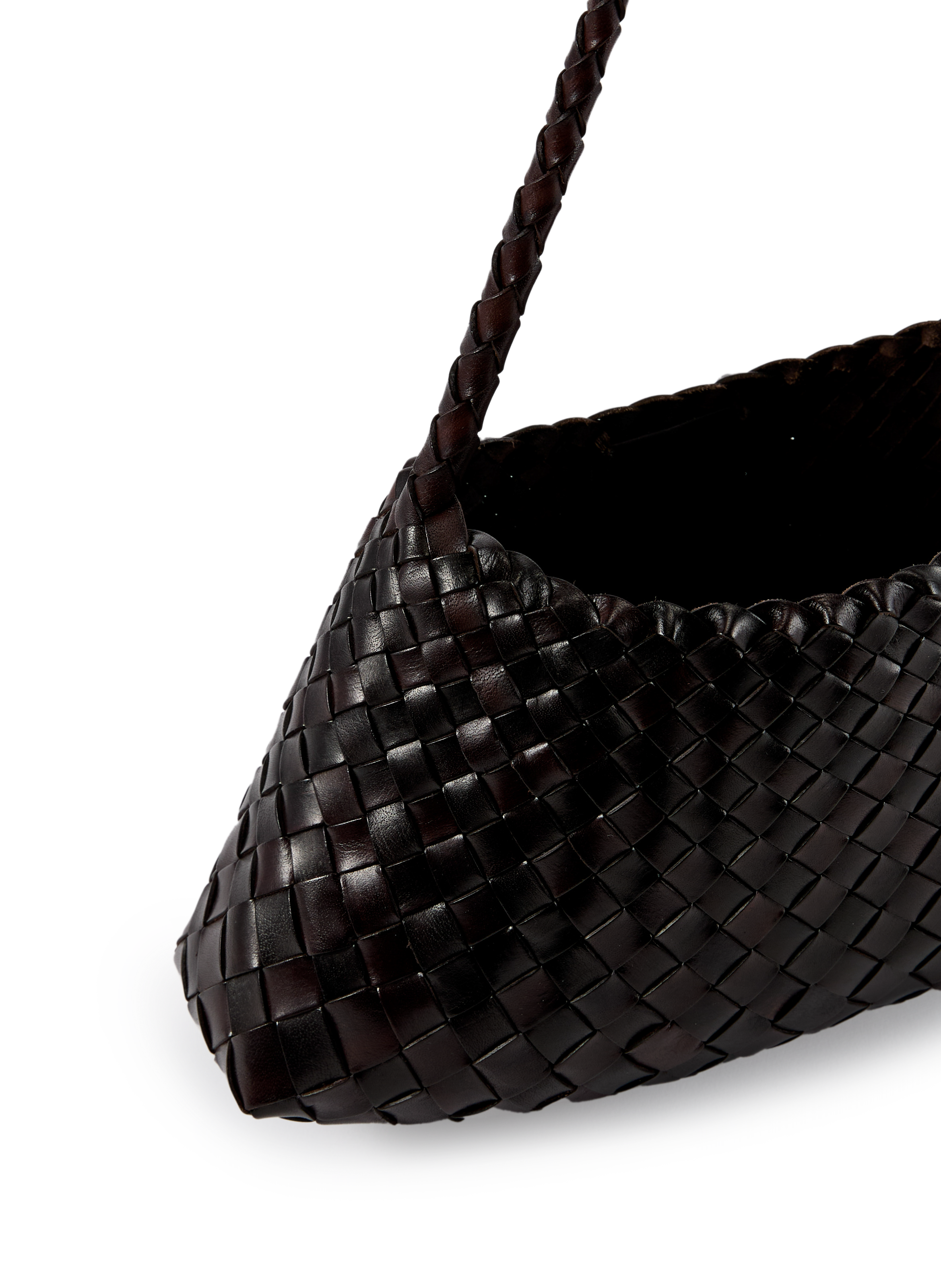 Sac à main Rosanna en cuir  DRAGON DIFFUSION Marron