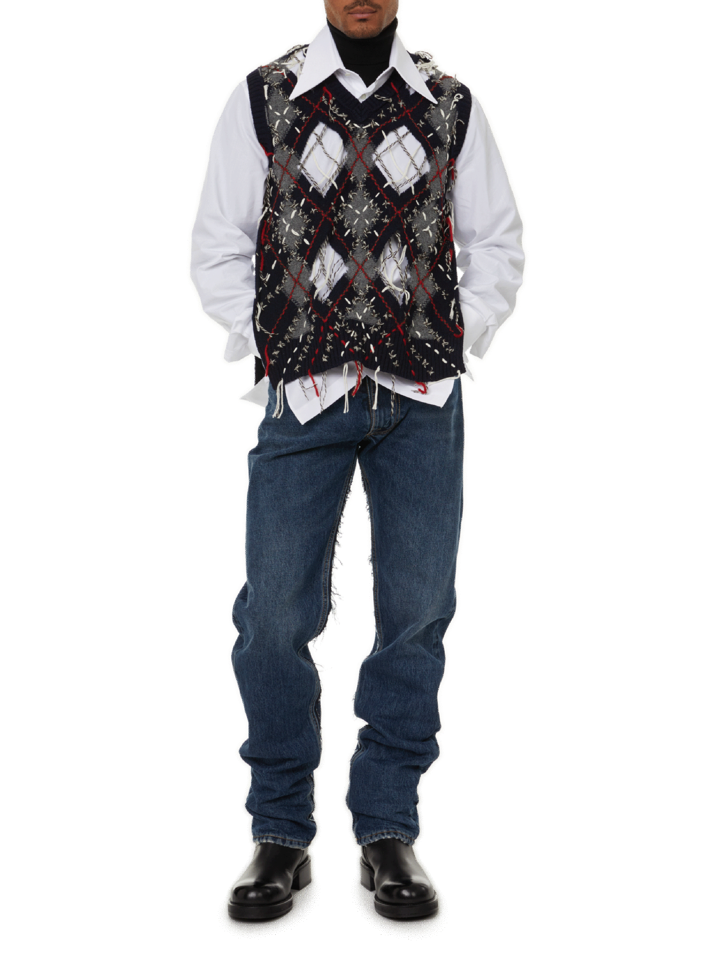 Cotton jeans  MAISON MARGIELA Blue