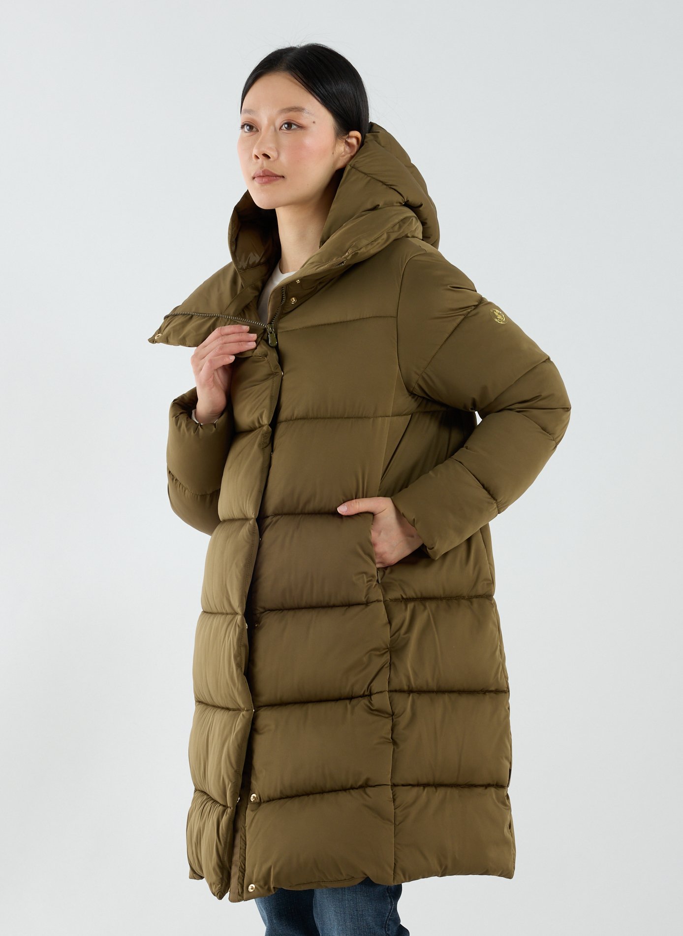 Hands Off umbrella SAVE THE DUCK Green