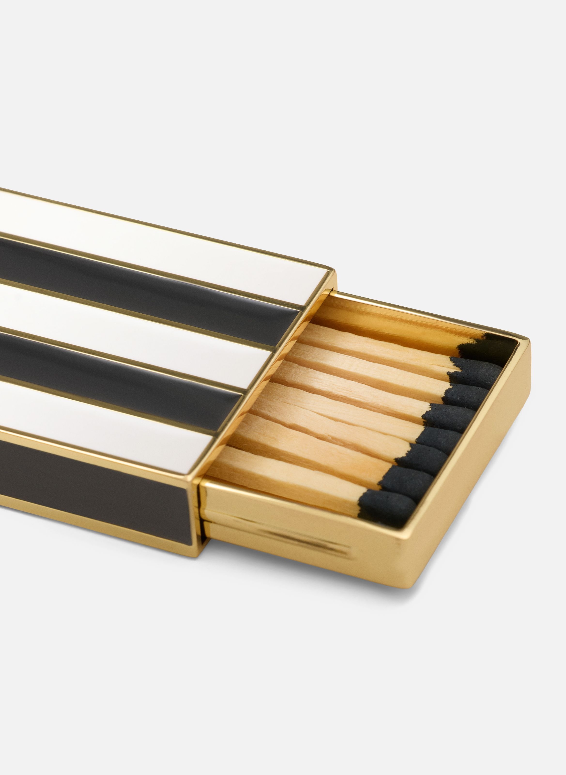 Petite boite ami de coeur à rayures en métal unisexe AMI PARIS Multicolore