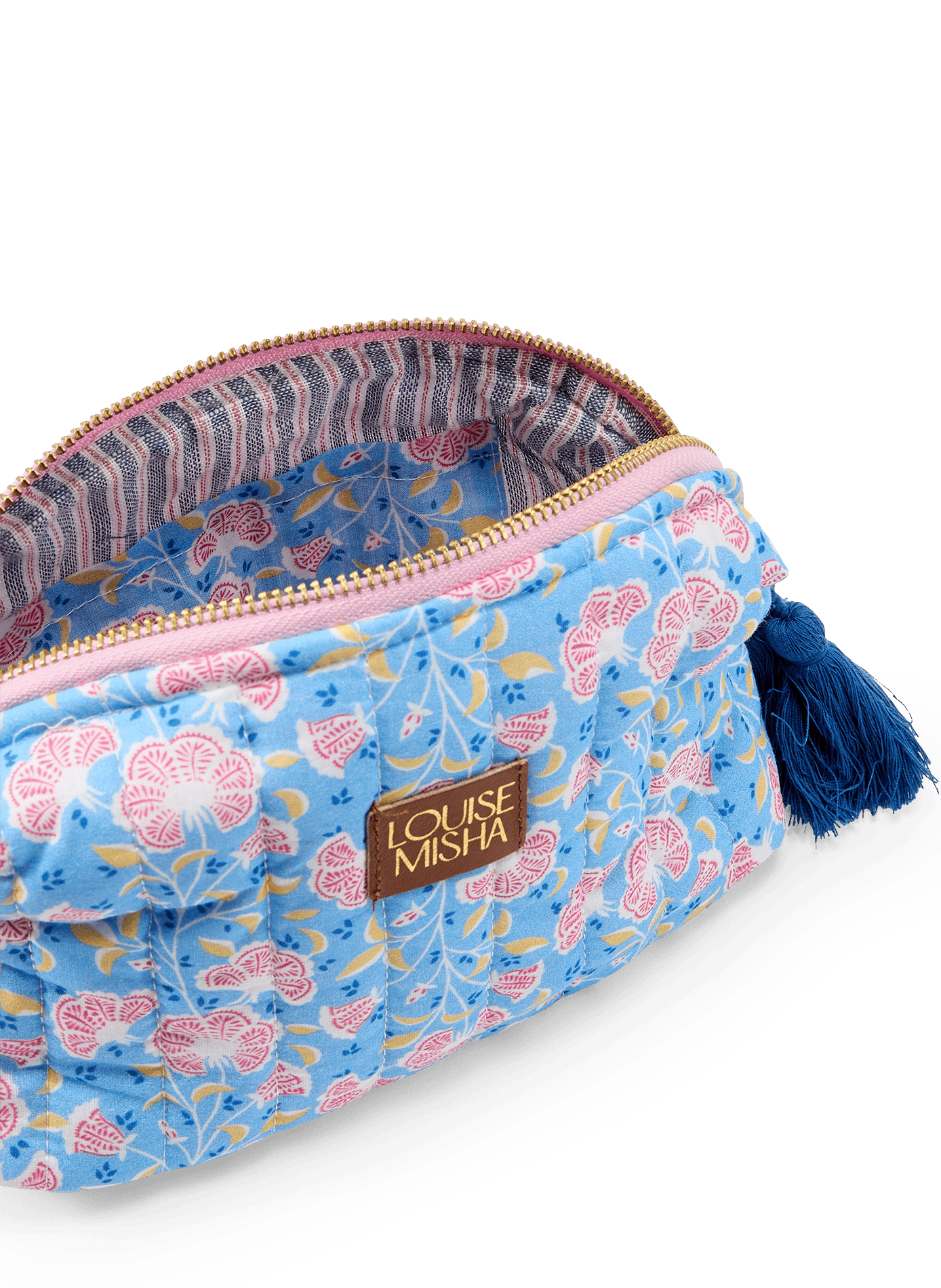 Pochette Teiki imprimée en coton matelassé LOUISE MISHA Multicolore