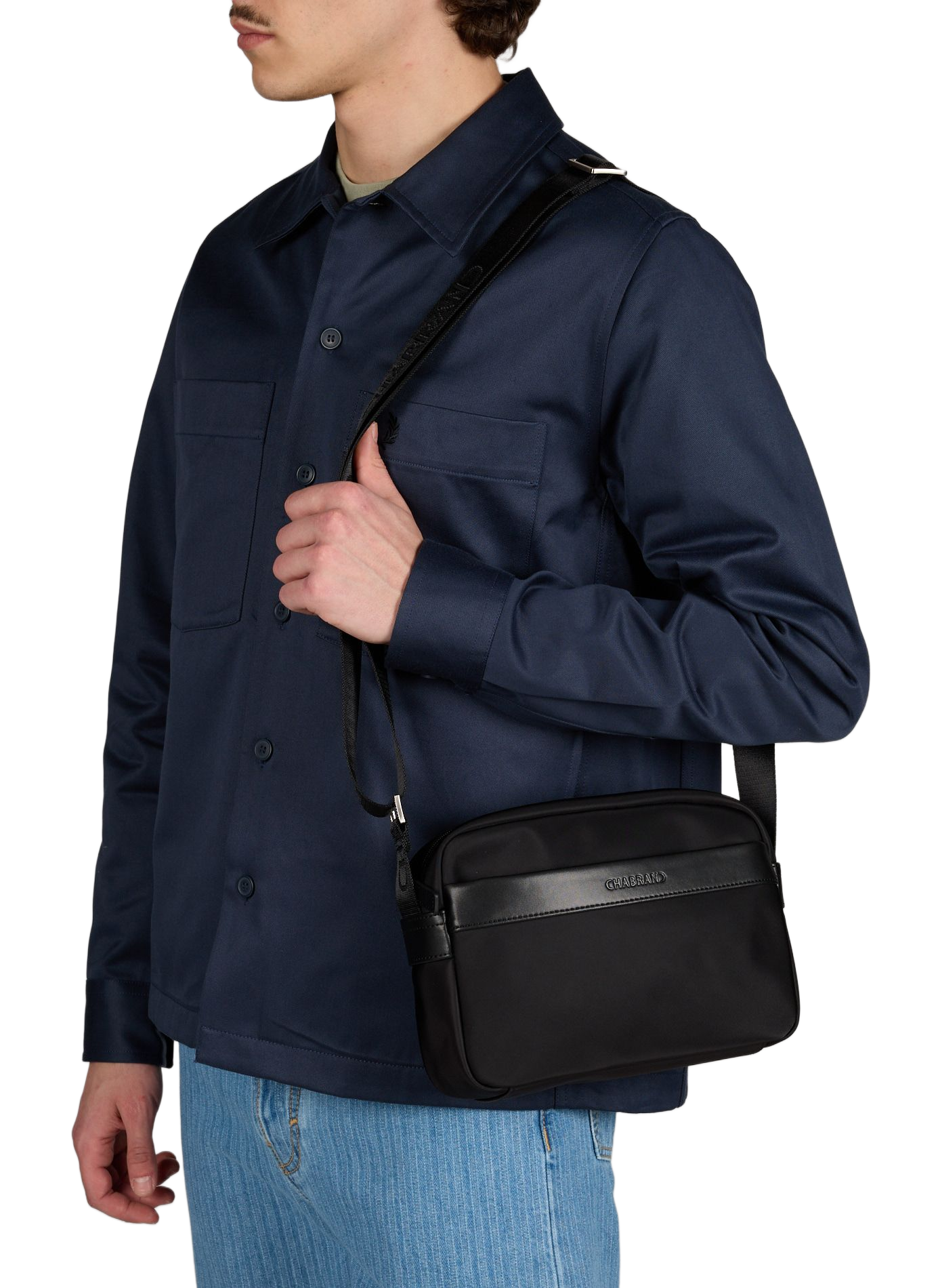 Sac à bandoulière à logo CHABRAND Noir