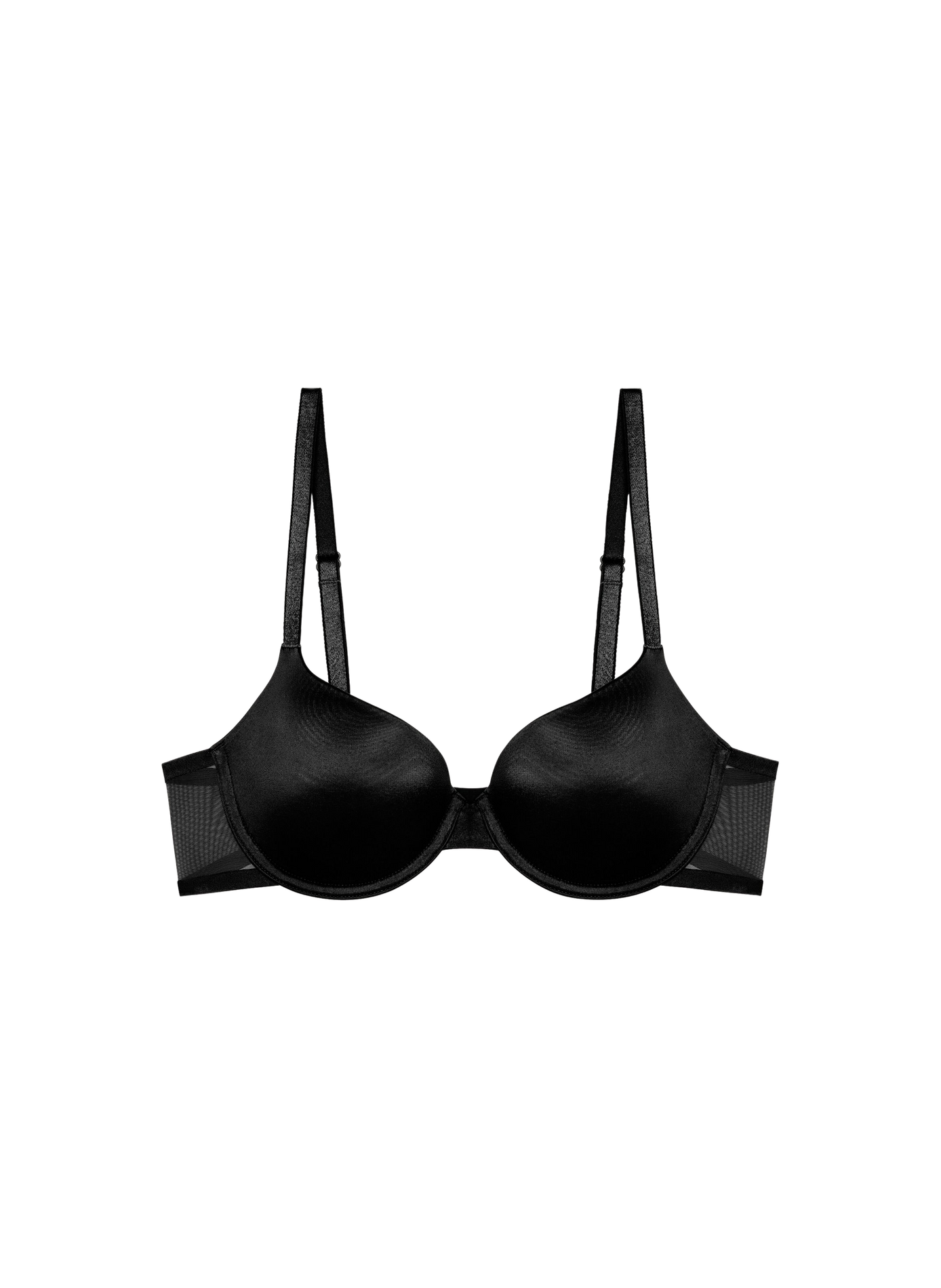 Sujetador de satén PASSIONATA Negro