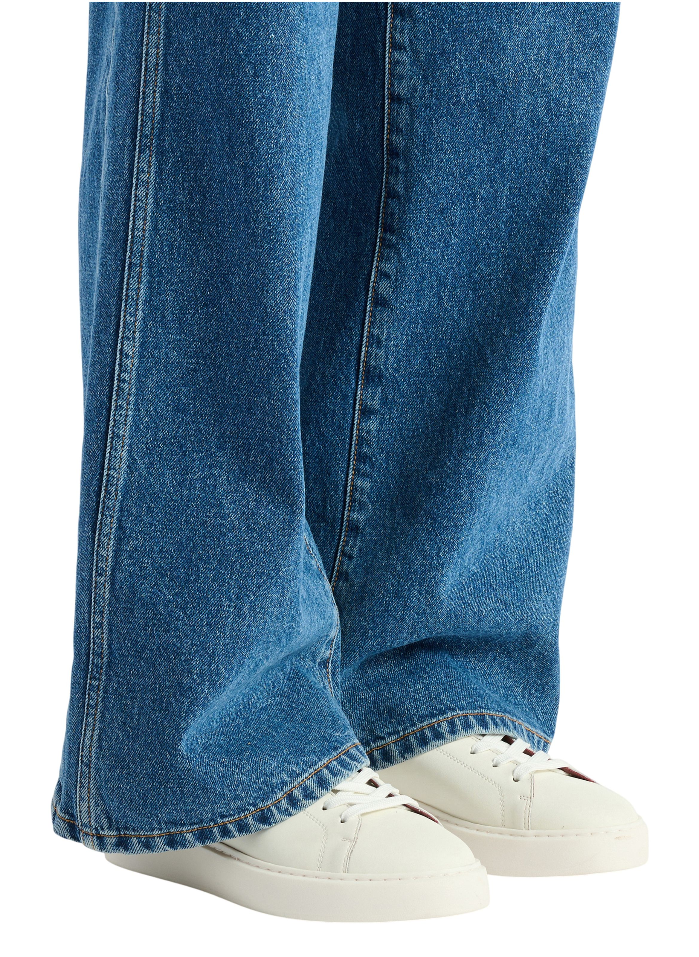 Baskets b-court en cuir lisse BALMAIN Multicolore
