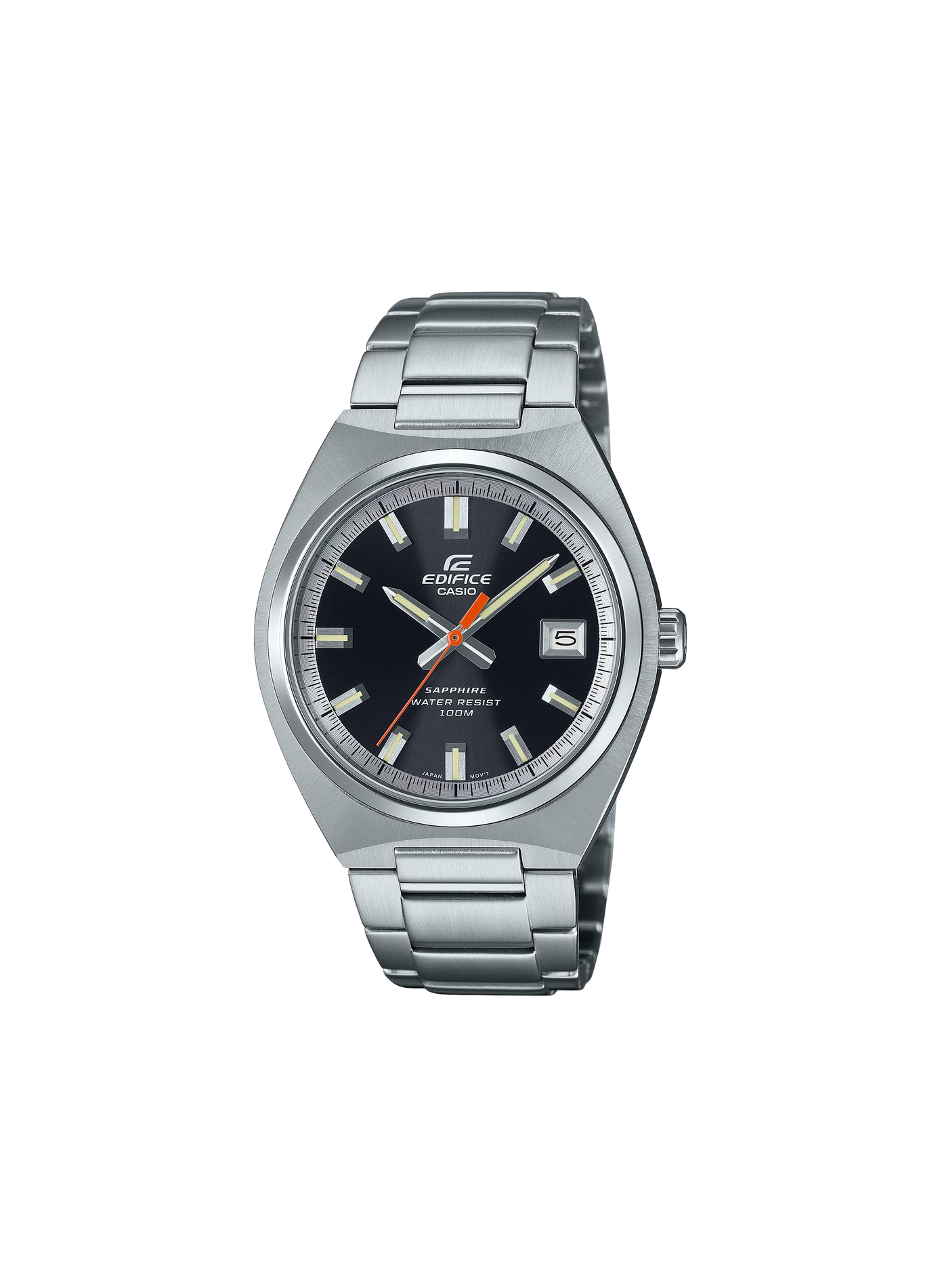 Quartz watch Casio Edifice in stainless steel CASIO Black