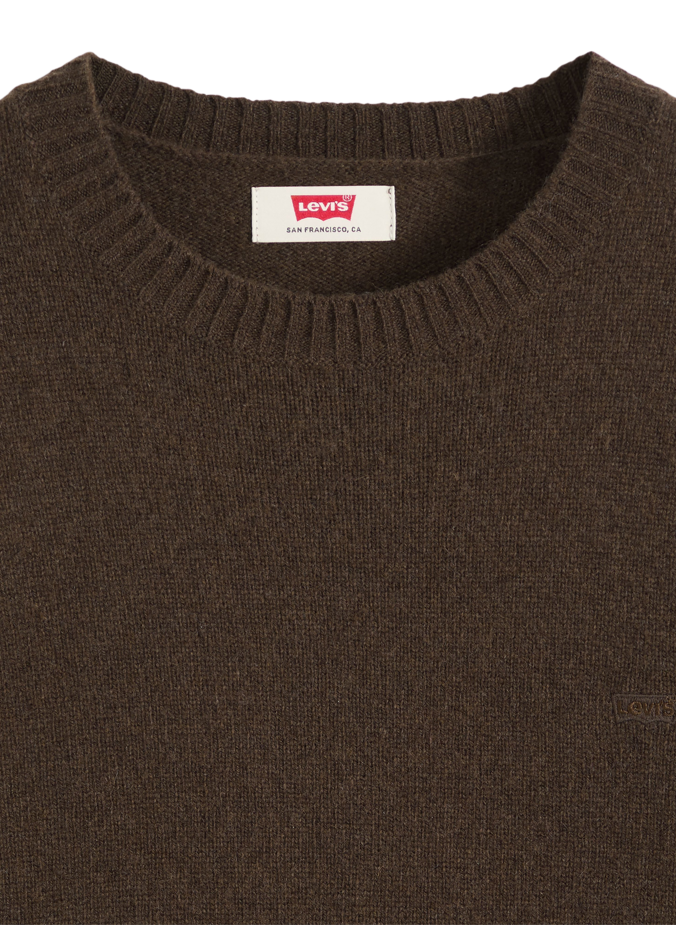 Crew-neck jumper LEVI'S Brown
