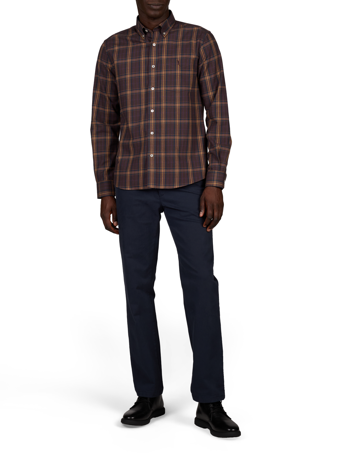 Chemise droite en coton  AIGLE Multicolore