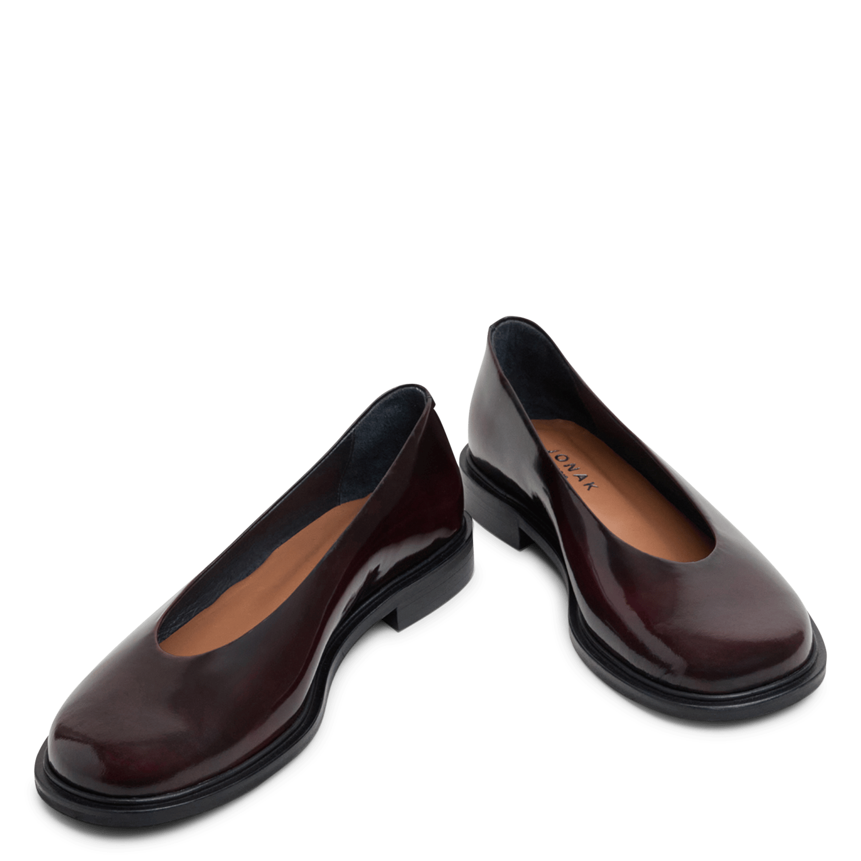 Ballerines en cuir daurelia JONAK Rouge