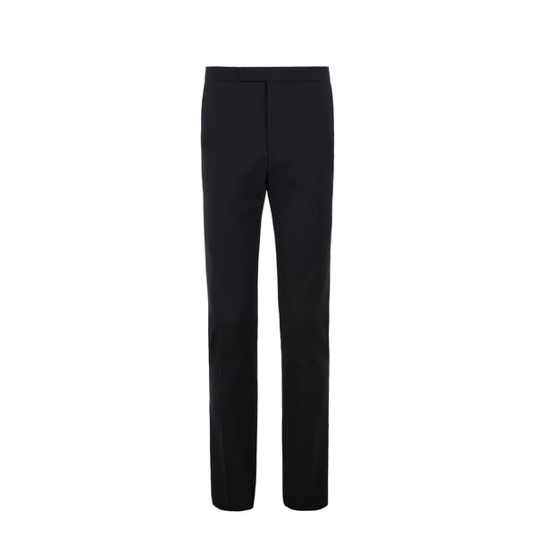 Pantalon en laine mélangée