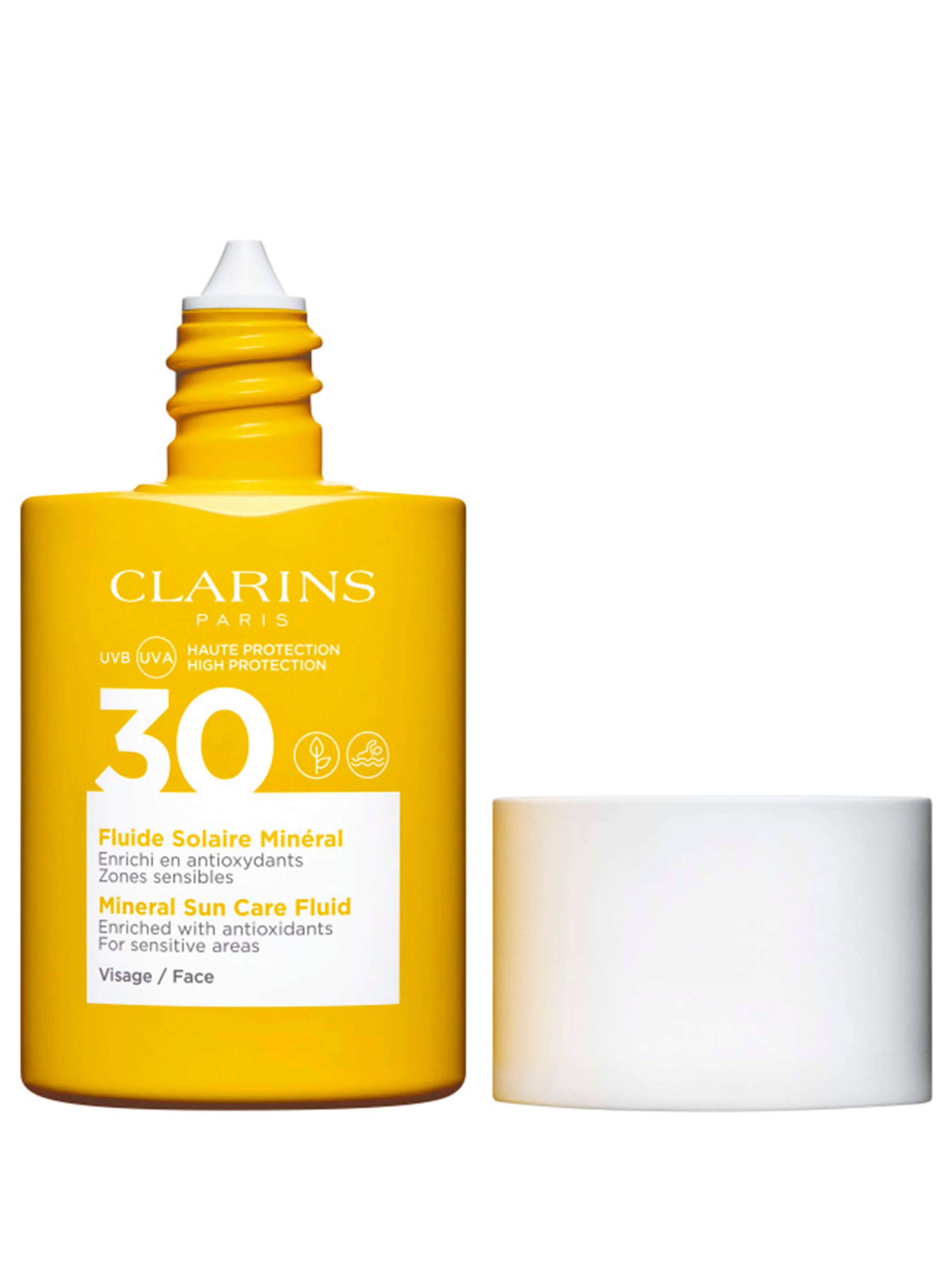 Fluide Solaire minéral visage UVA/UVB 30 CLARINS No color