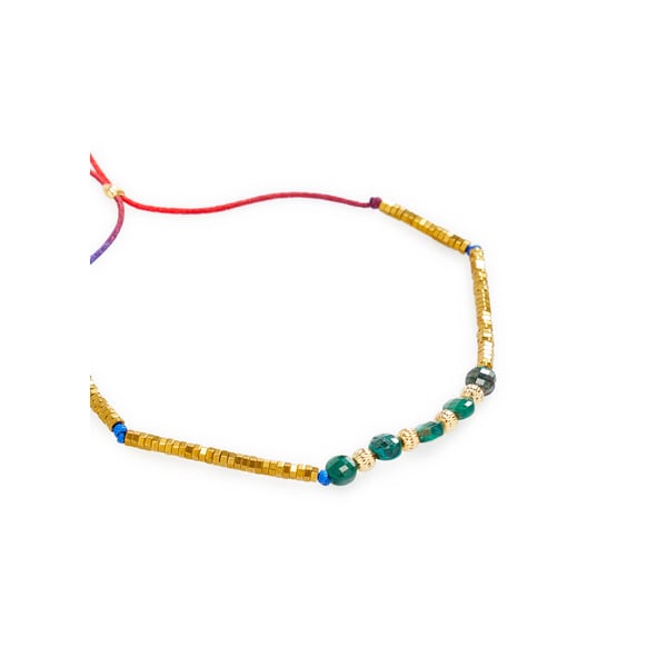 Bracelet Cassis malachite