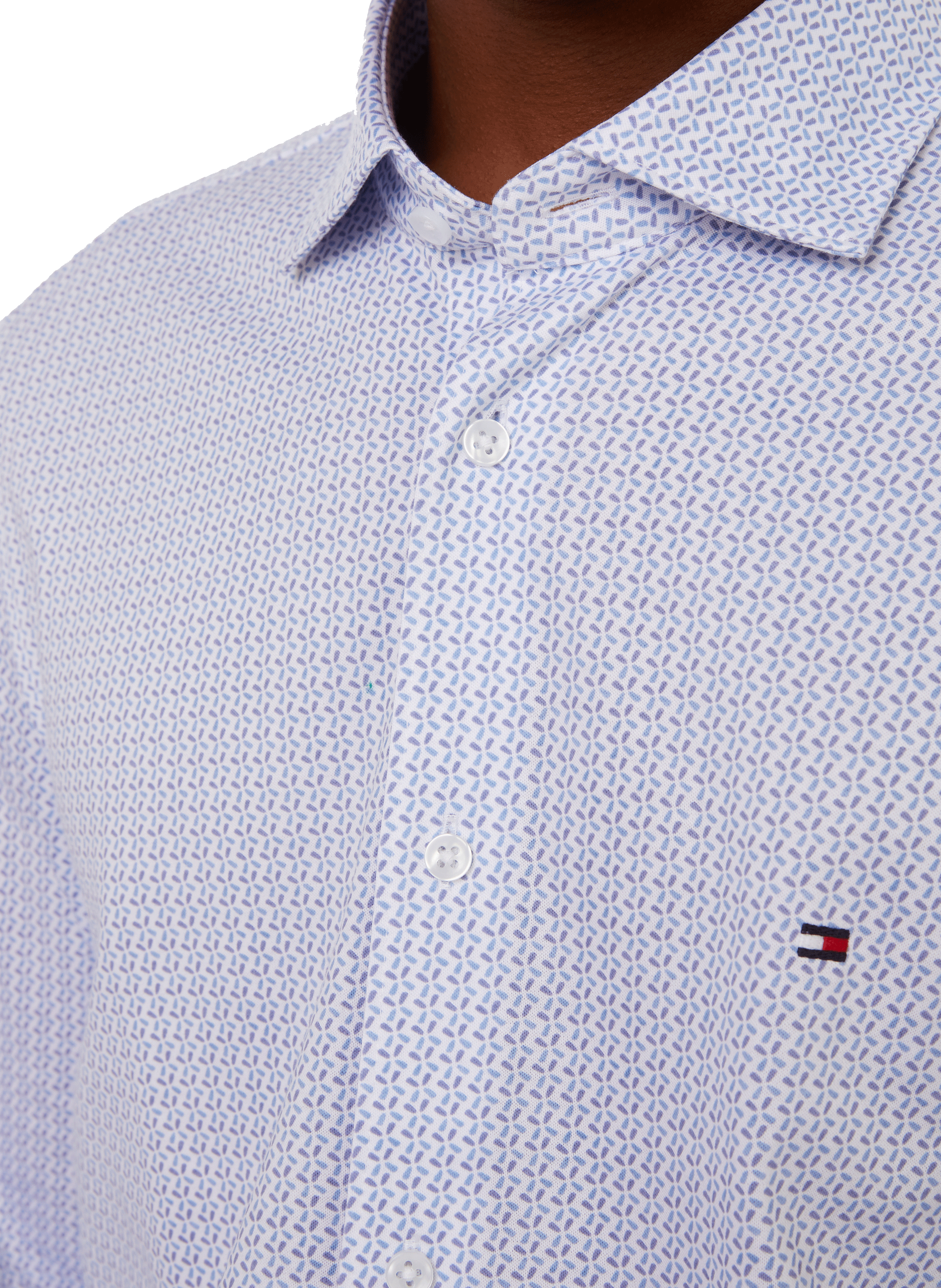Patterned shirt TOMMY HILFIGER Blue