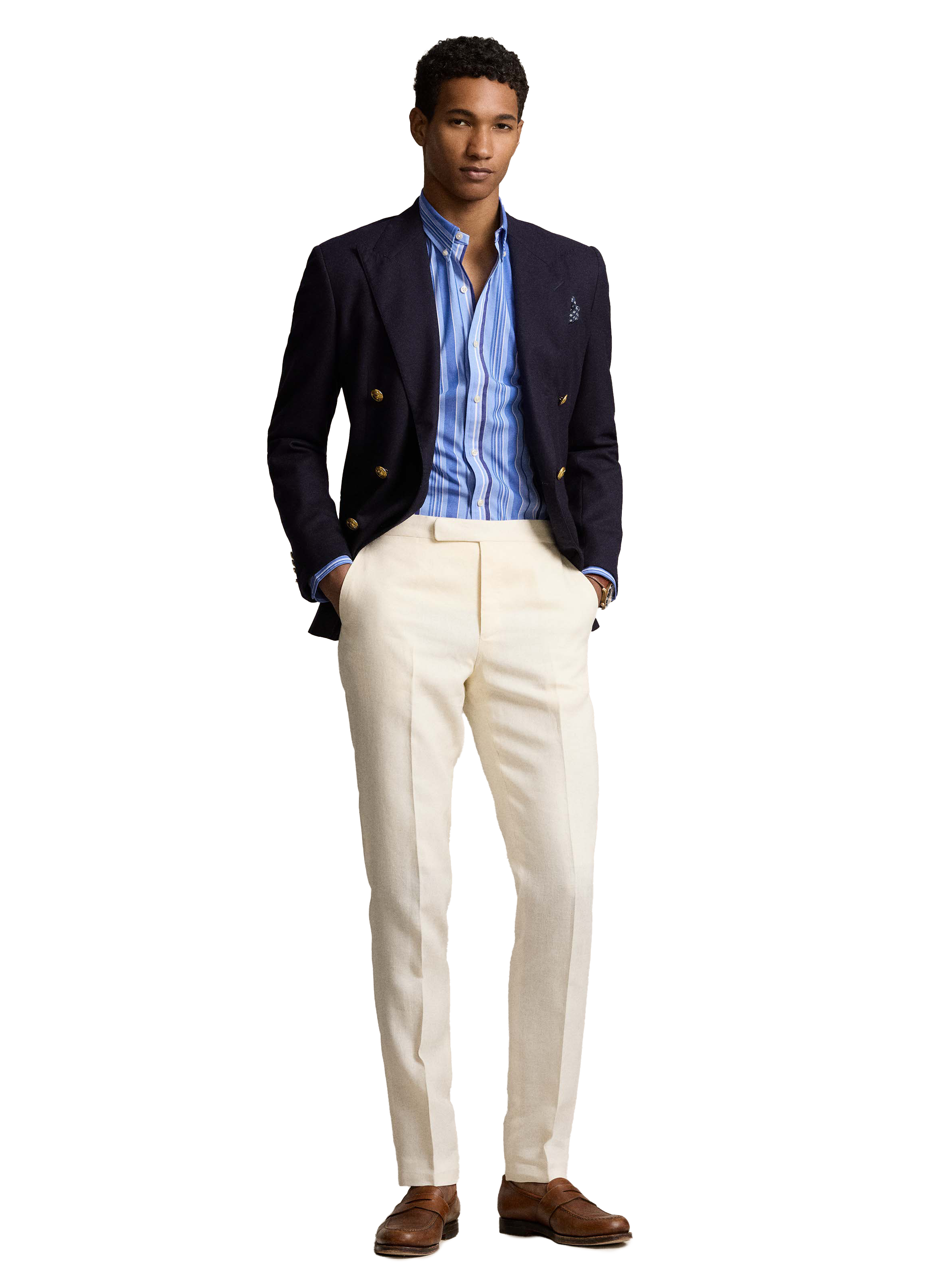 Chemise en coton  POLO RALPH LAUREN Bleu