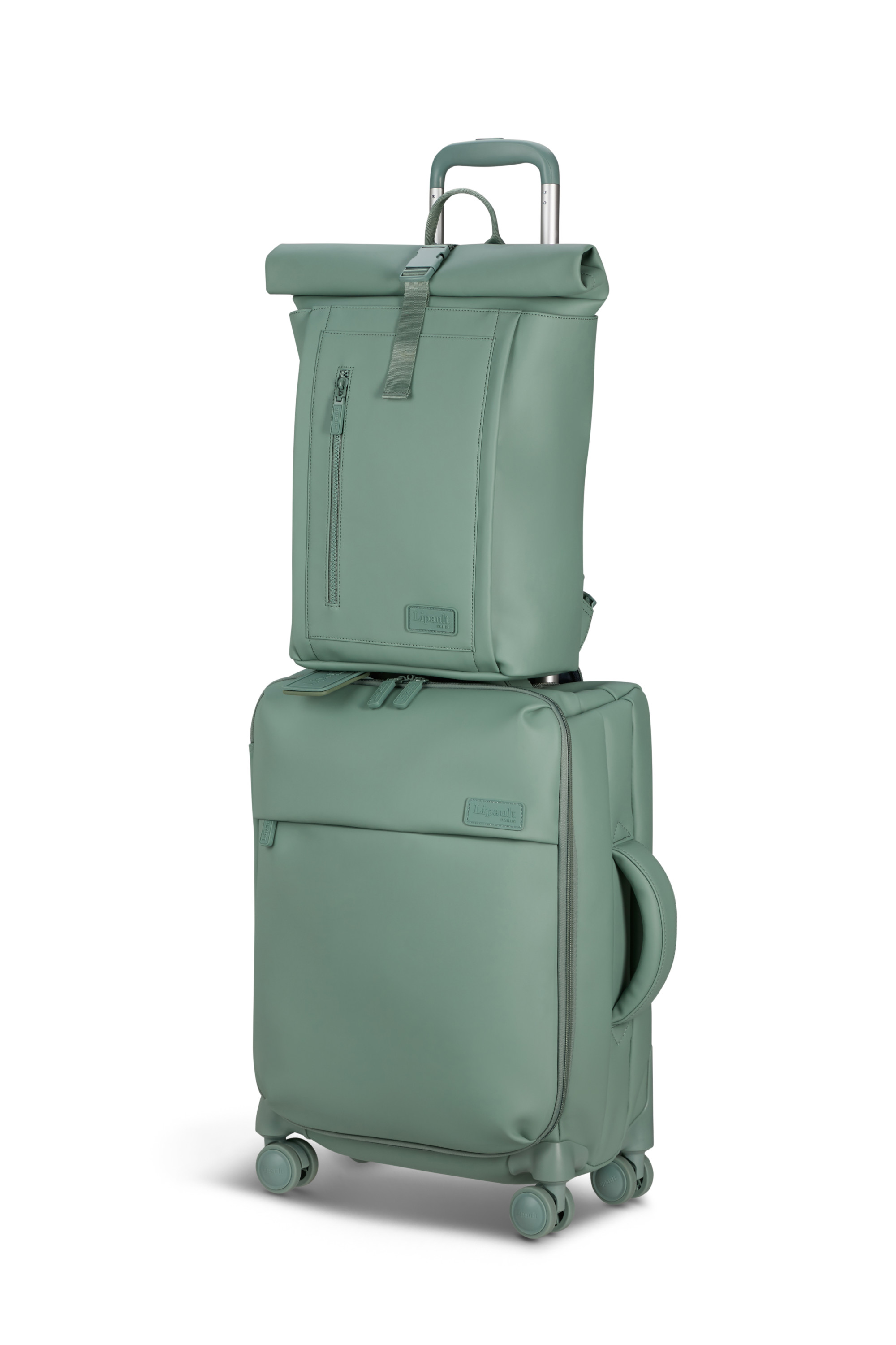 Lost in berlin sac à dos rolltop LIPAULT PARIS Vert