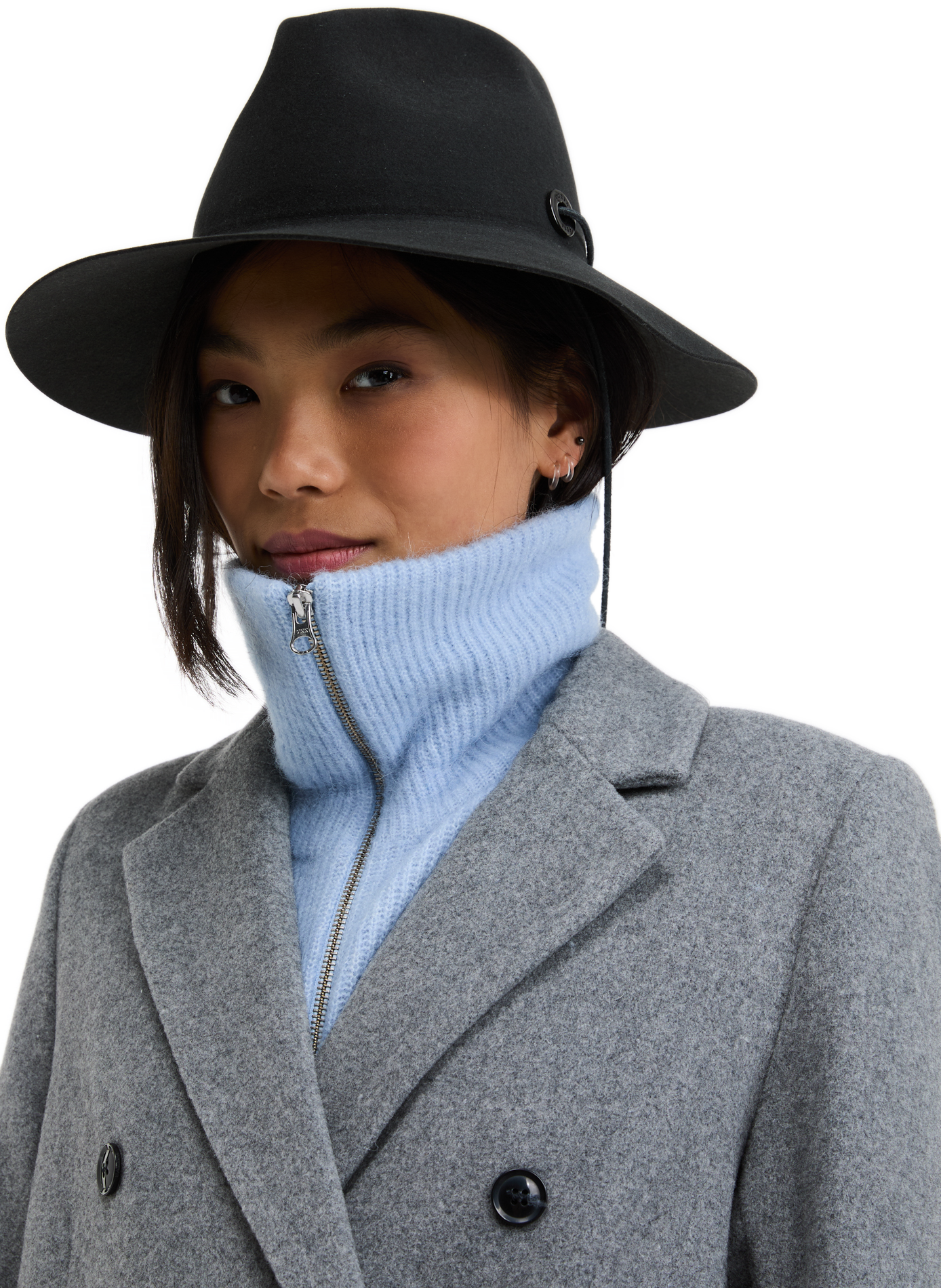 Fur Hat DORIA 1905 Grey